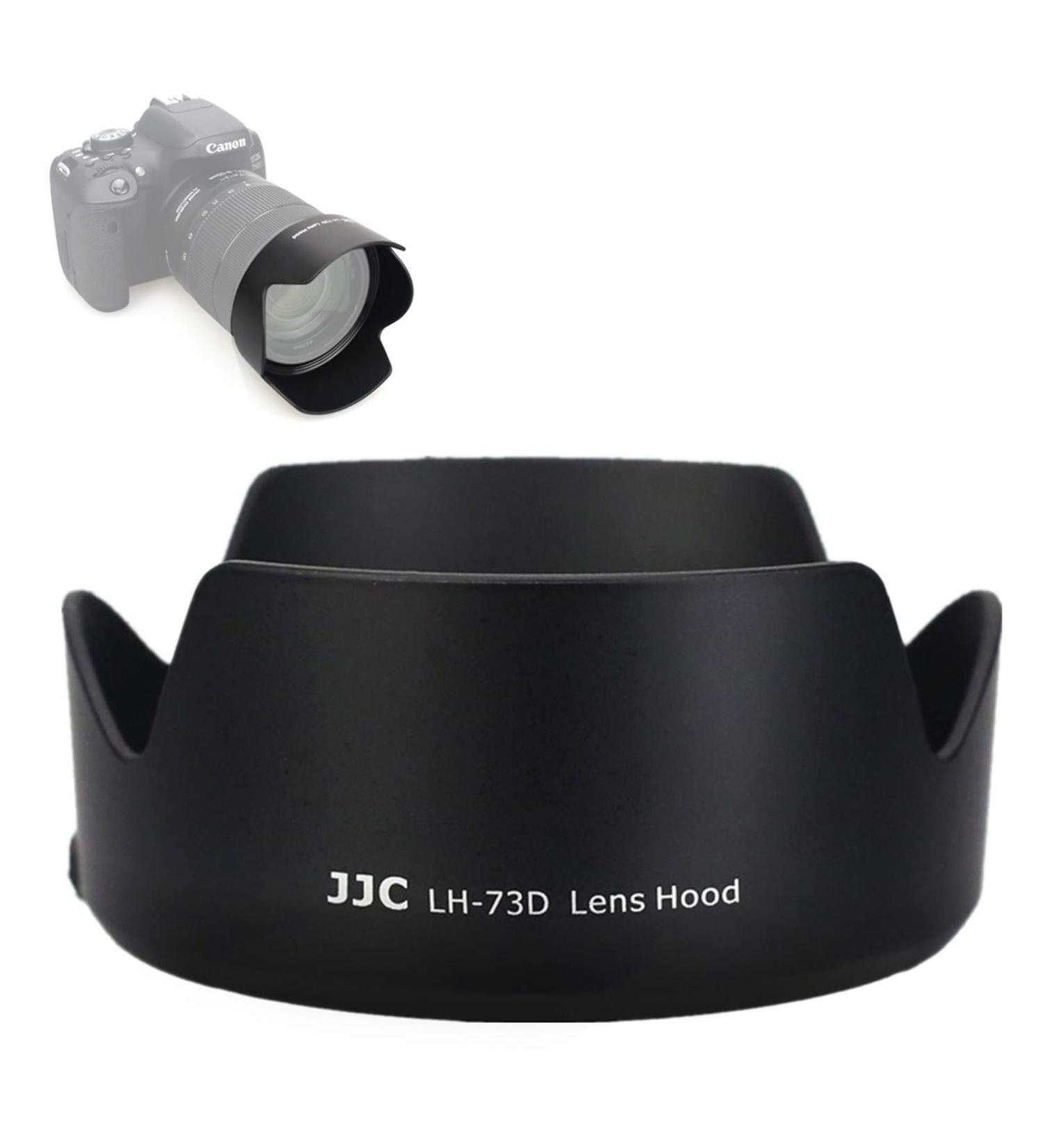 JJC Reversible Lens Hood EW-73D Replacement for Canon EF-S 18-135mm & RF 24-105mm Lens - Buy Online on GoSupps.com