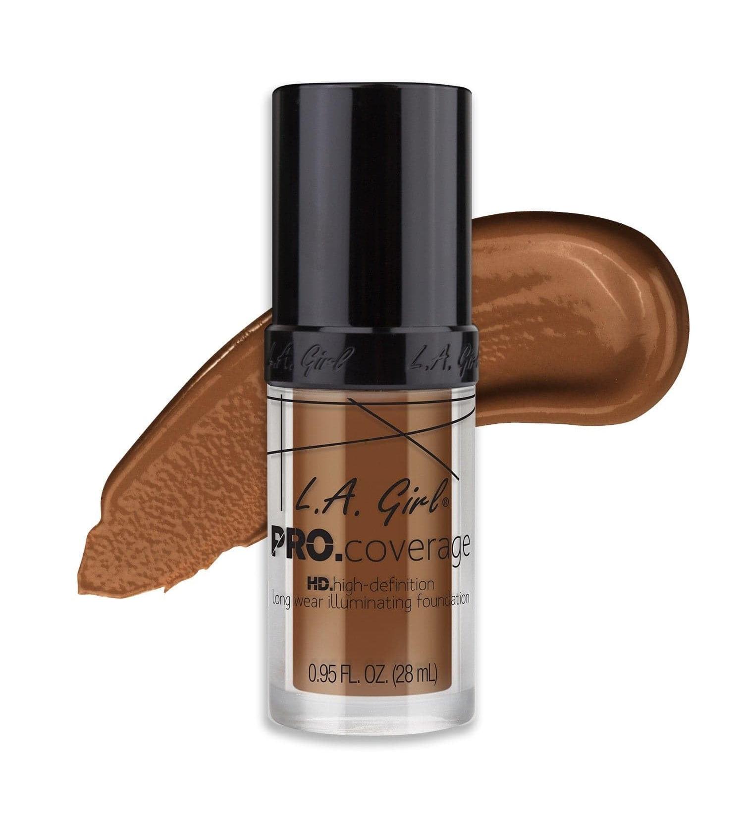L.A. GIRL Fond de teint Pro Coverage Illuminating Coffee - Makeup Foundation - Buy Online on GoSupps.com