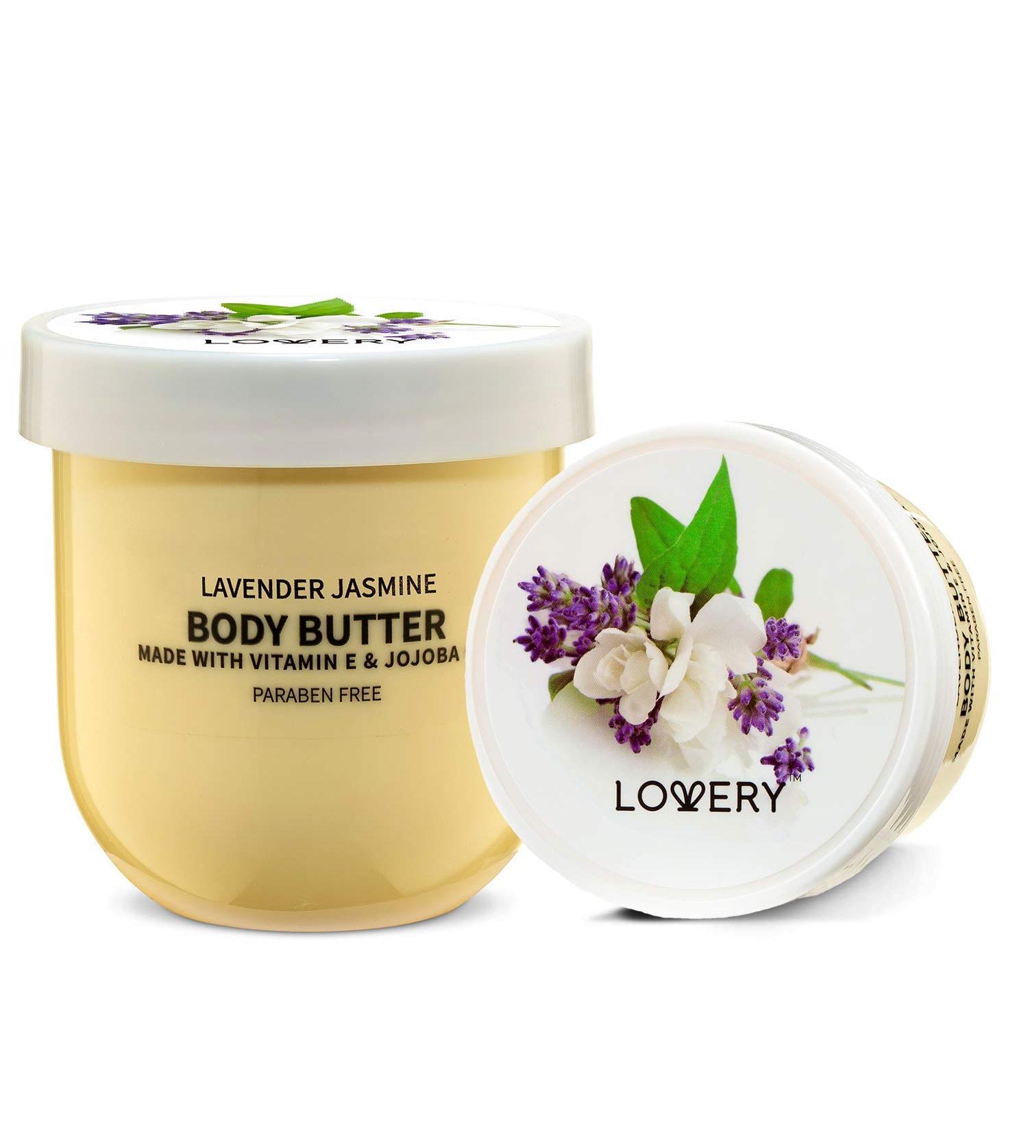 Whipped Lavender Jasmine Body Butter for Sensitive Dry Skin - Ultra Hydrating Moisturizer with Shea Butter - Nourishing Body Care - Buy Online on GoSupps.com