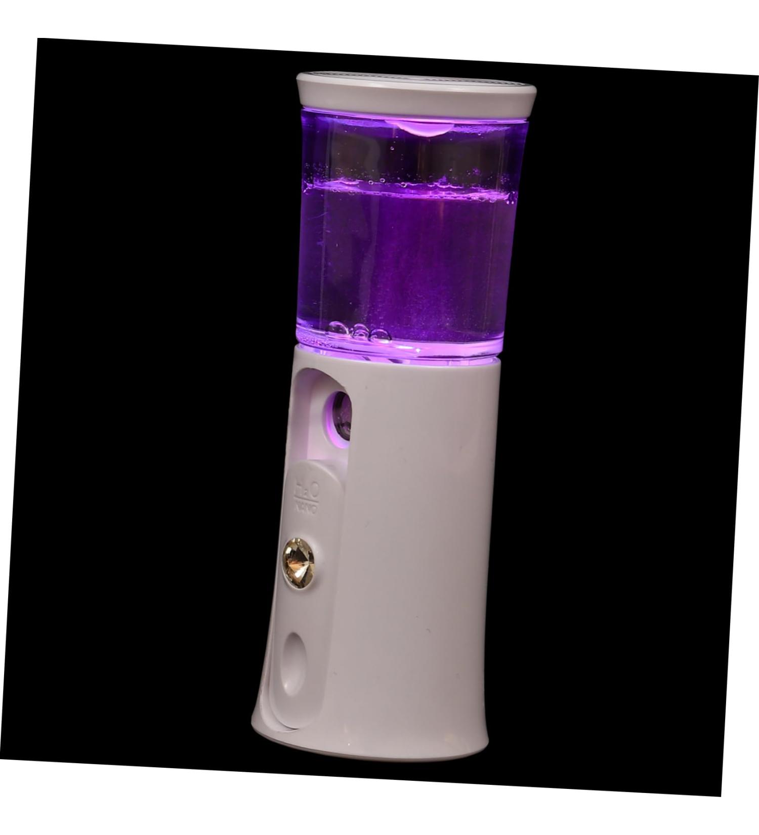 Mikinona 1 Set Hydrating Instrument Travel Steamer Mini Face White Hydration Instrument Spray Abs 12X4.5X4.3cm - Buy Online on GoSupps.com