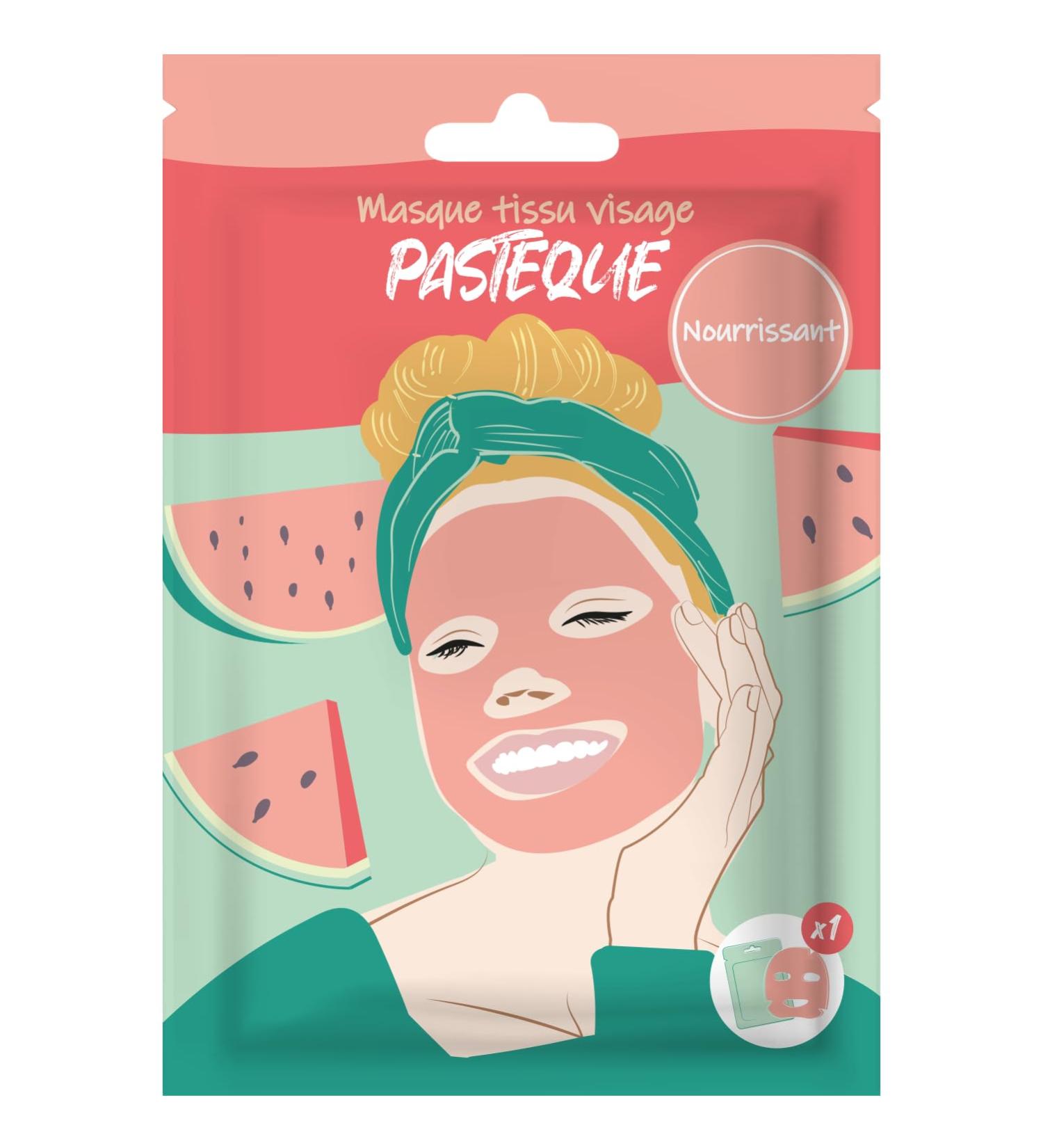 Fabric Face Mask - Watermelon - FRENCH TENDANCE