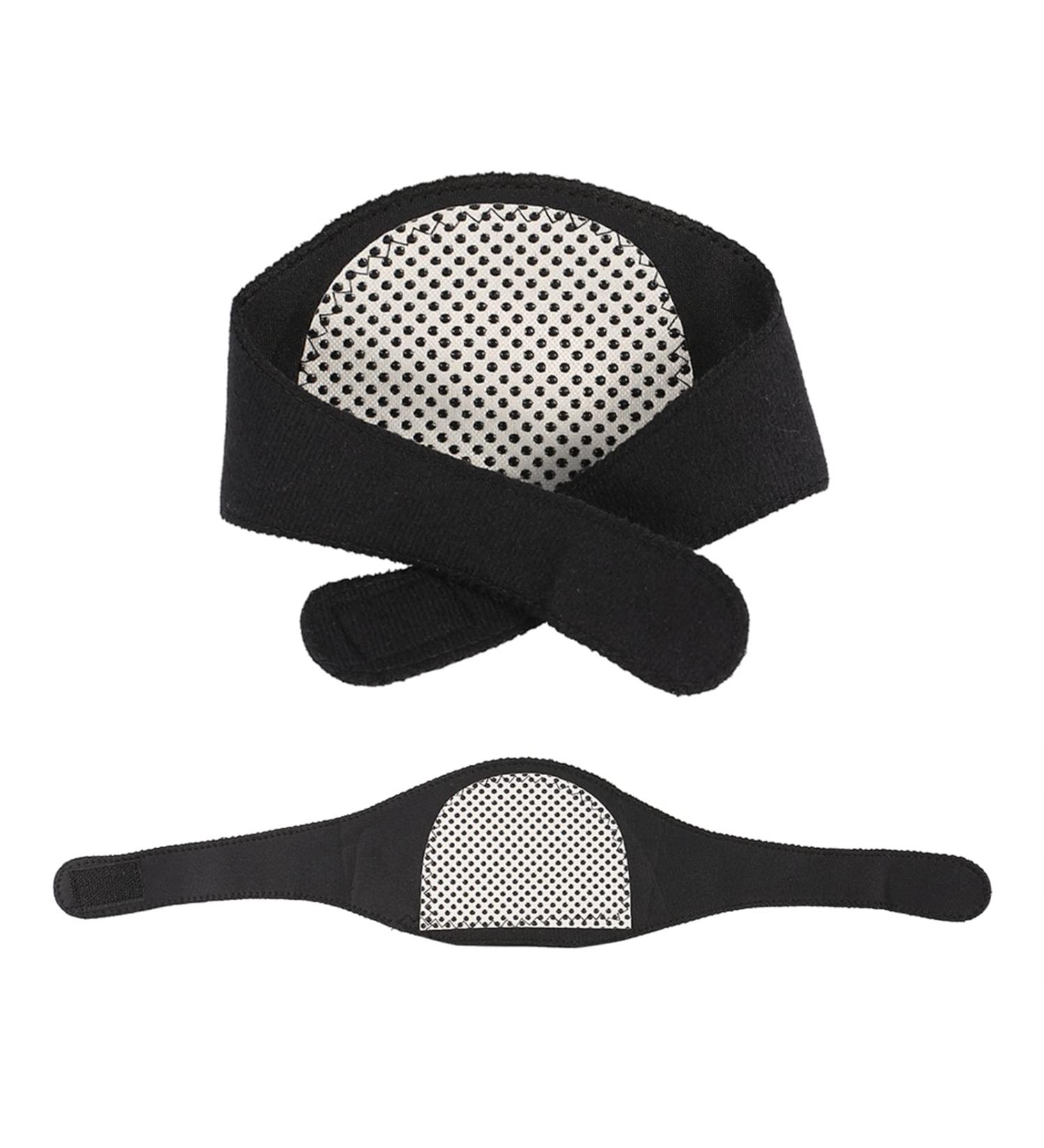 Self-Heating Tourmaline Neck Pad | Magnetic Therapy for Pain Relief & Support - Buy Online on GoSupps.com