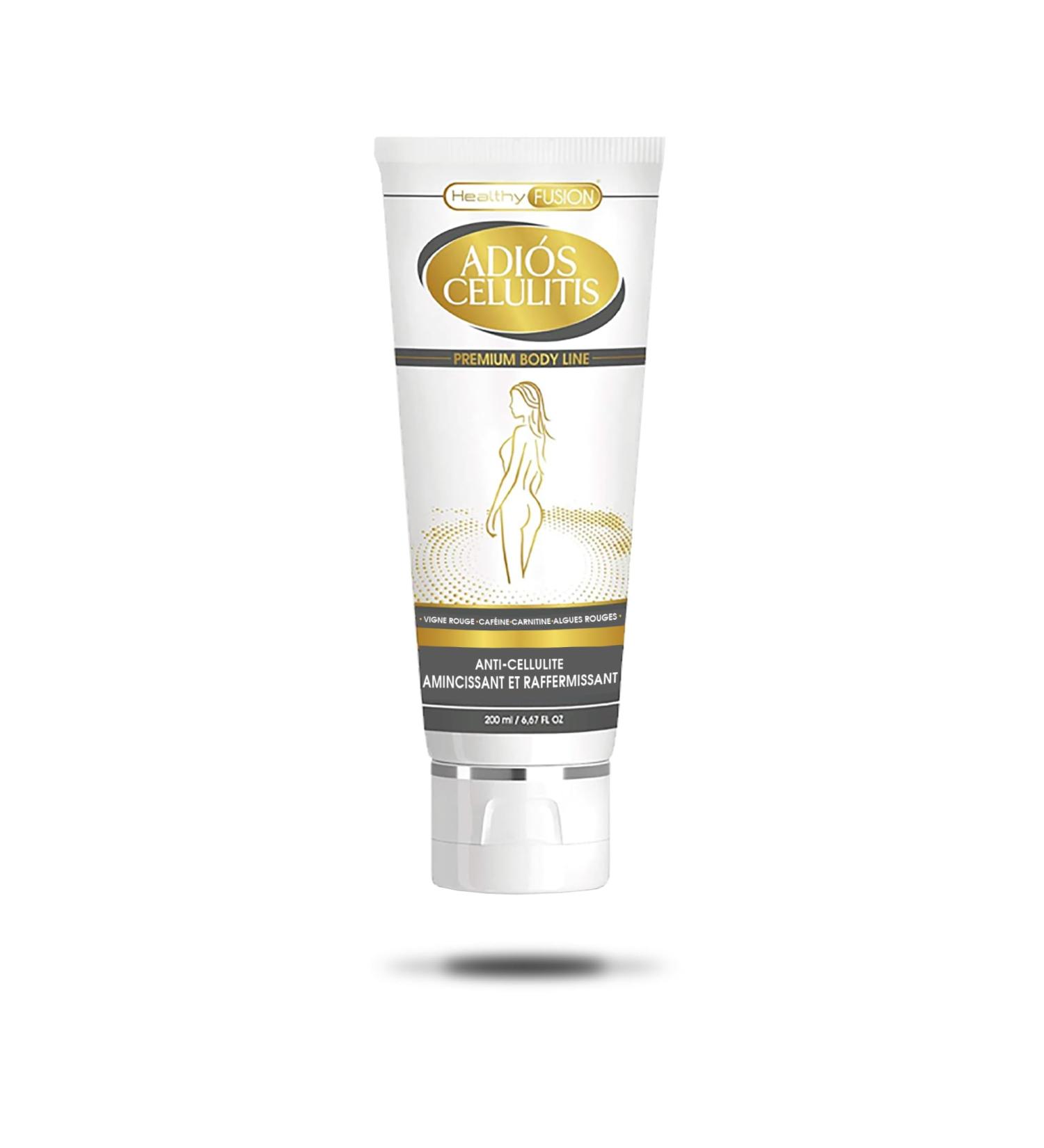 Anti-Cellulite Gel Reducer and Firmer | With Caffeine L-Carnitine and Red Vine | Completely eliminates cellulite | Thermoactive gel | Firms and moisturizes the skin | Gel 200ml - Buy Online on GoSupps.com