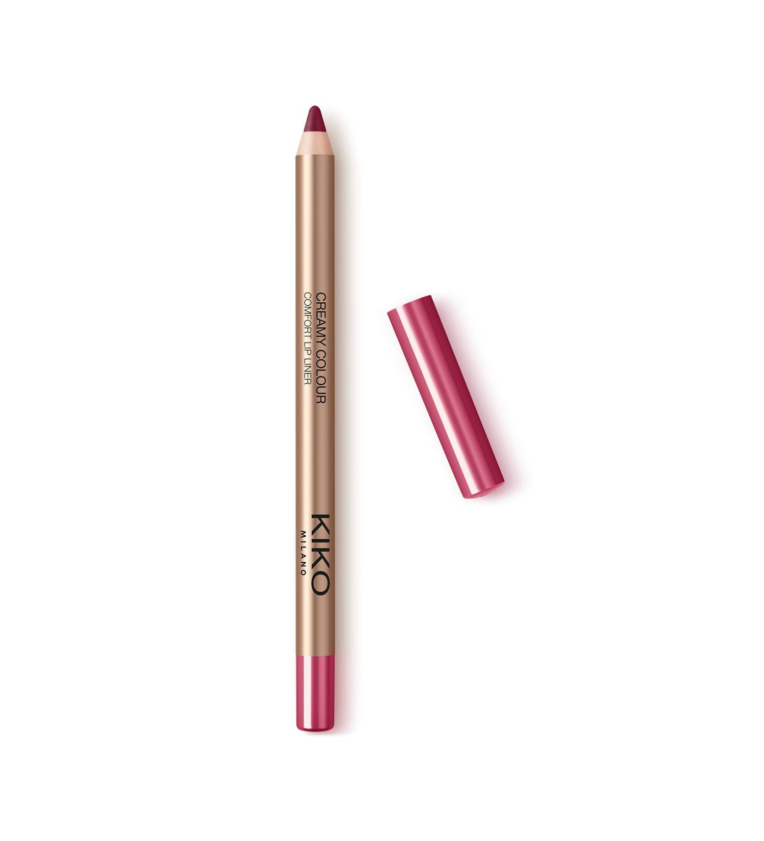 KIKO Milano Creamy Colour Comfort Lip Liner 18 | Long-lasting Pencil 18 Dark Mauve 1 Count (Pack of 1) - Buy Online on GoSupps.com