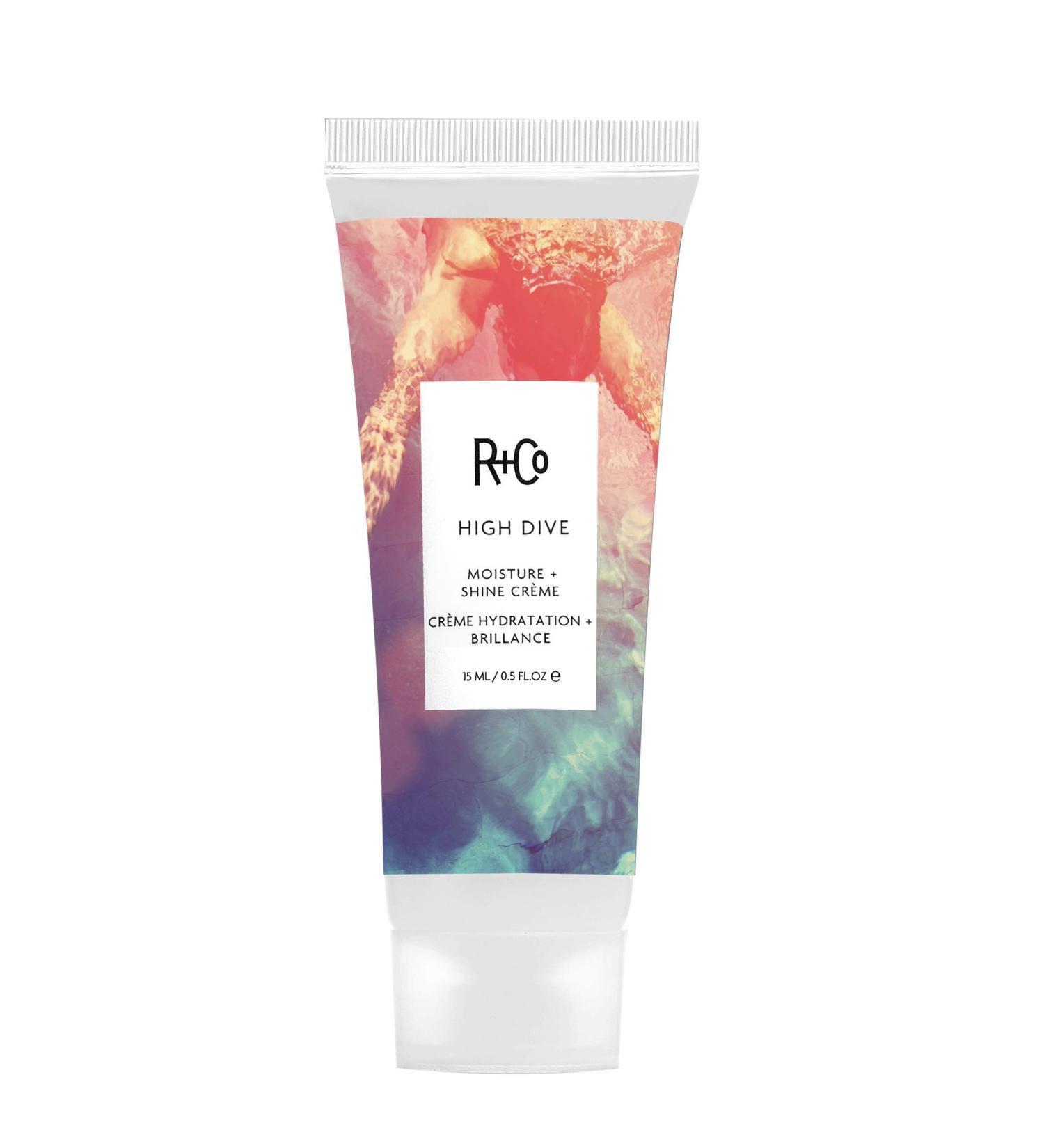 R+Co High Dive Moisture + Shine Cr me Deluxe | Vegan, Cruelty-Free | Deep Hydration, Softens & Eliminates Frizz | 0.5 Oz - Buy Online on GoSupps.com