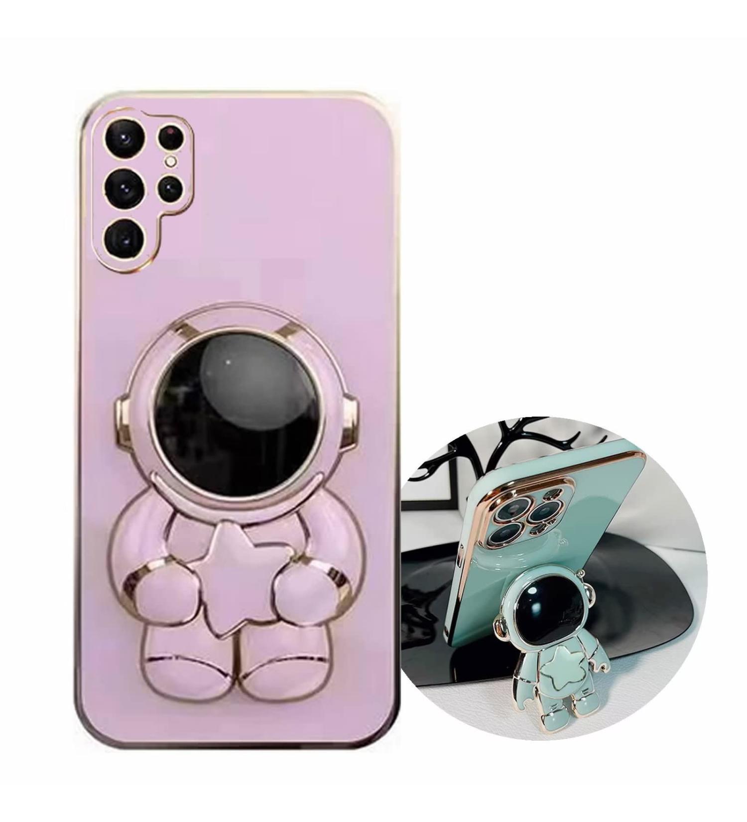 G n rique TTVV Mignon toile Astronaute Support Coque pour Xiaomi Redmi A1 Galvanis Ultra Mince tui Housse de Protection Anti-Rayures avec Astronaute B quille Stand Xiaomi Redmi A1 Violet - Buy Online on GoSupps.com