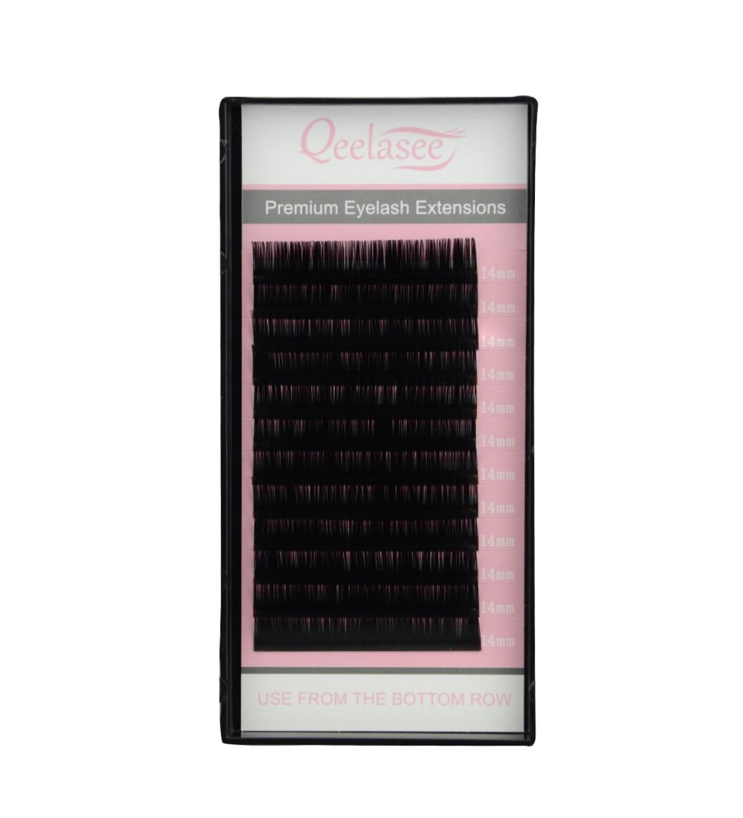 Shop Faux Mink Eyelash Extensions 0.10 D 8-15mm | Qeelasee Volume Lash Extensions - International Shipping Available - Buy Online on GoSupps.com