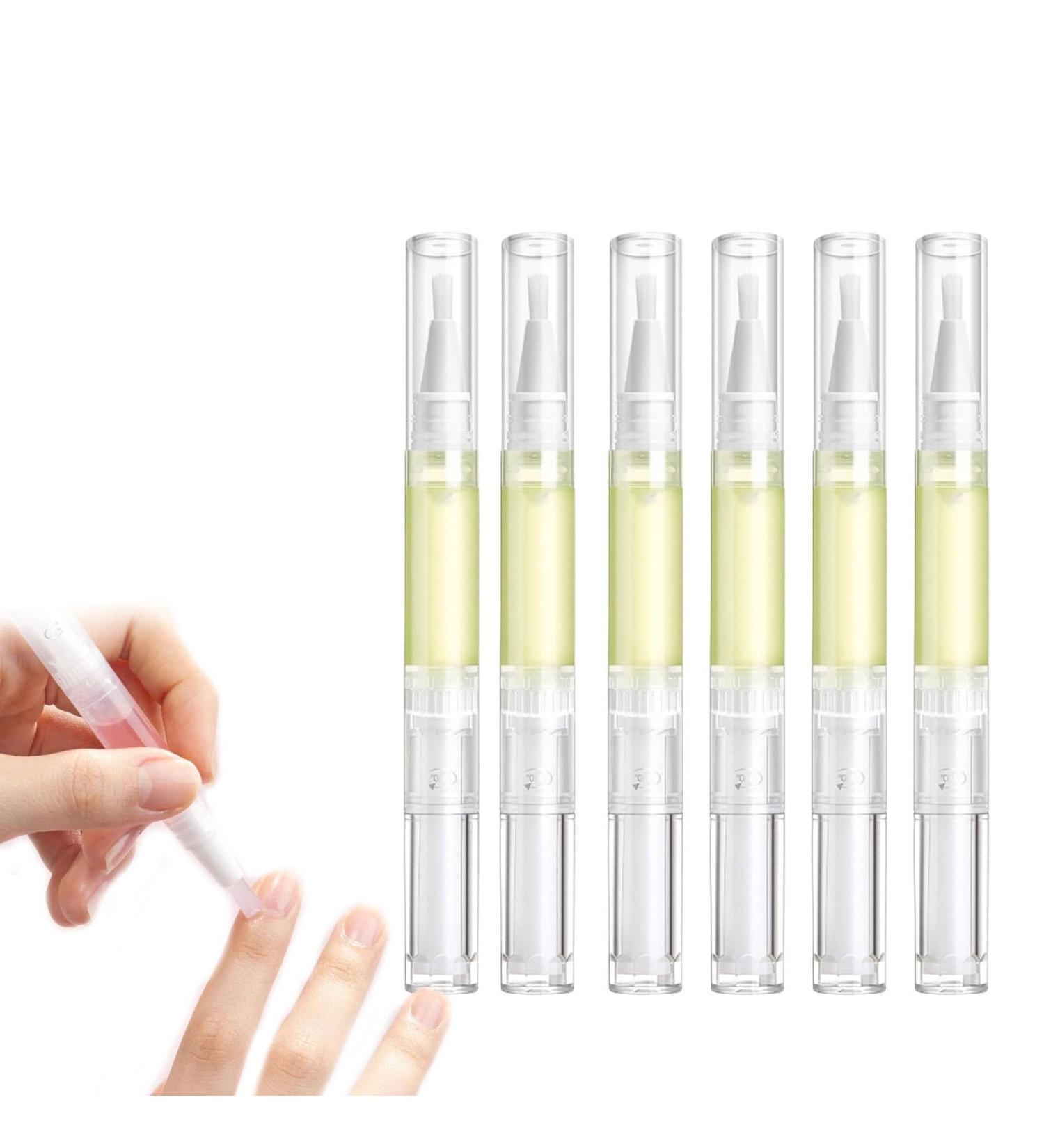 Radiant Nail Growth Oil - Strengthening & Moisturizing Serum | 6PCs Cosmetic Nail Treatment for Healthy Lightened Nails - Buy Online on GoSupps.com