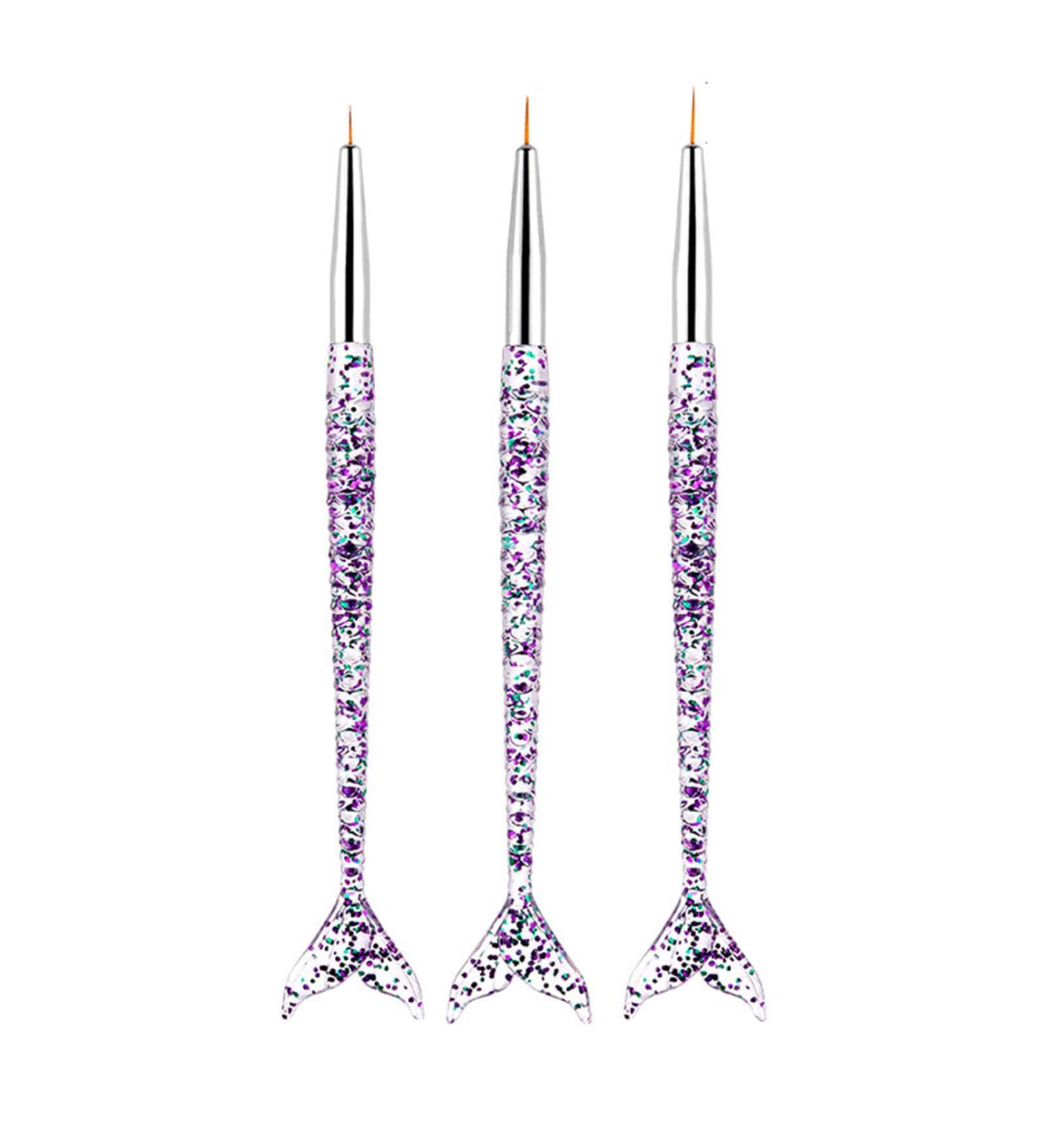 3pcs Nail Painting Pens - Professional Nail Art Tools for Stunning Manicure Designs | International Shipping - Buy Online on GoSupps.com