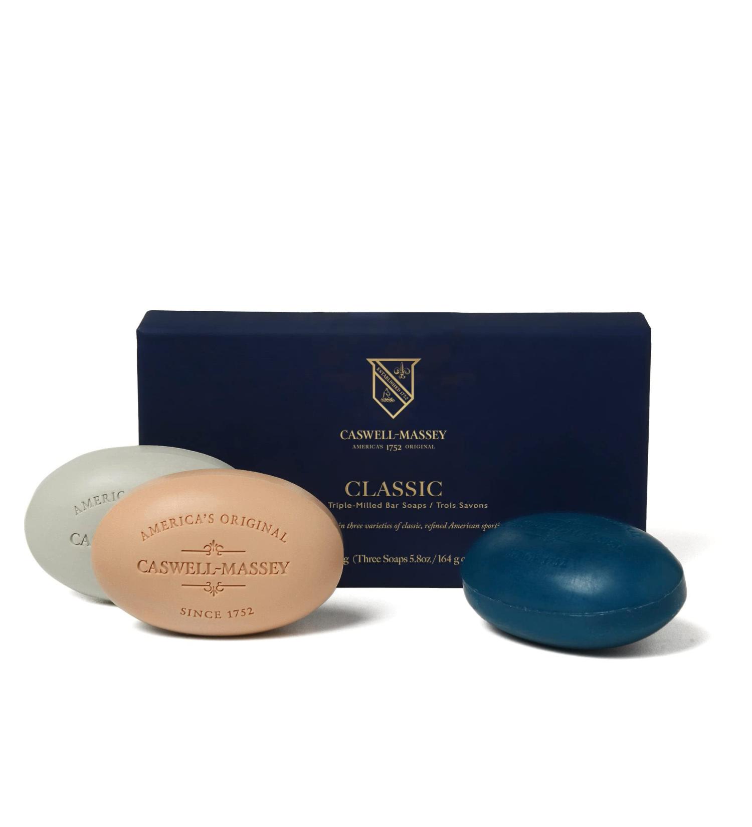 Caswell-Massey Heritage Classics Three Soap Set - 5.8 oz, 3-Piece Set - Buy Online on GoSupps.com