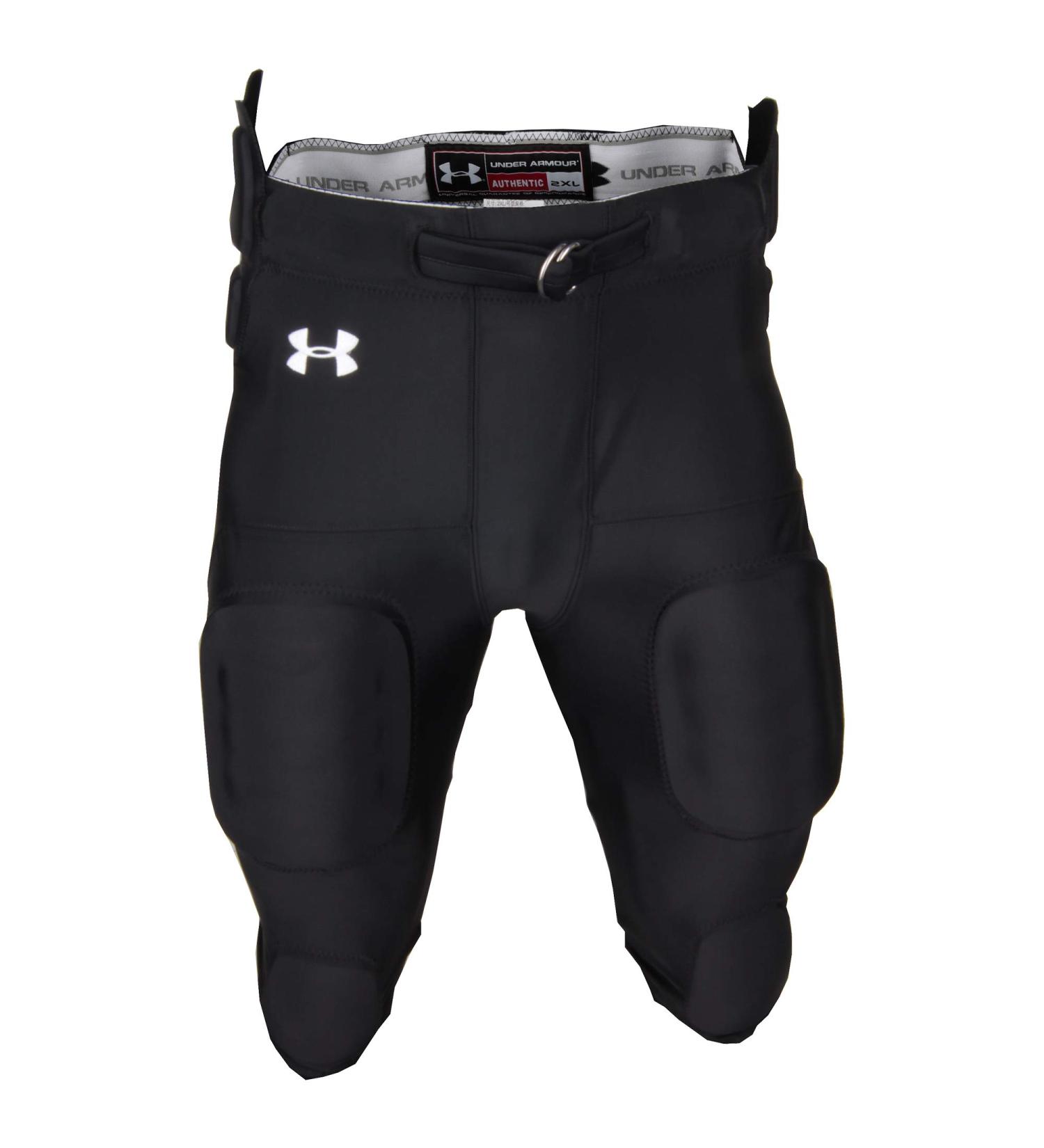 Buy Under Armour 7 Pad All-in-One Integrated Football Pants M Black | International Shipping Available - Buy Online on GoSupps.com