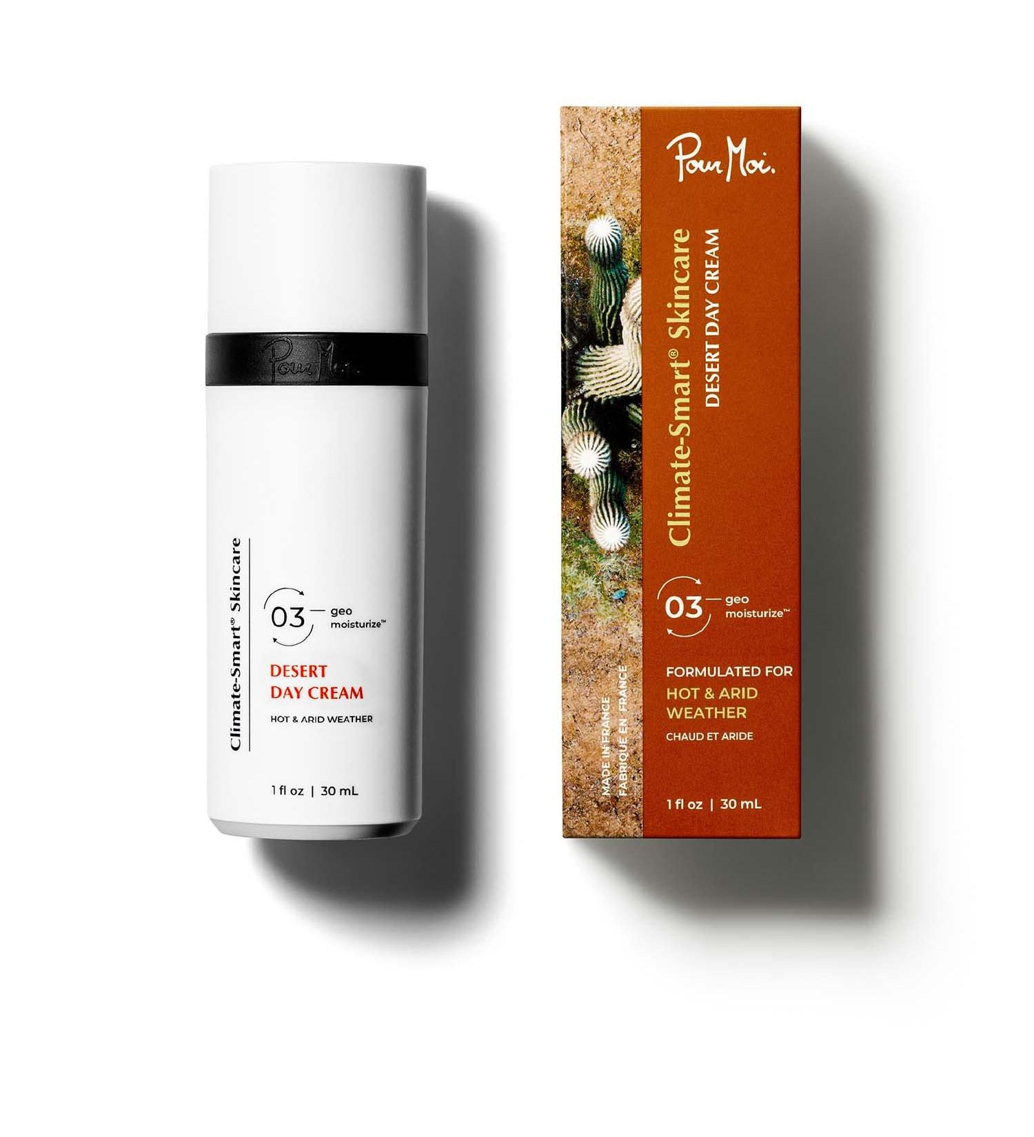 Pour Moi Desert Day Cream Anti-Aging Moisturizer with Squalane & Hyaluronic Acid Climate-Smart Skincare for Hot Dry Weather Deep Hydration & Dark Spot Repair 30ml Fragrance Free 1 Ounce (Pack of 1) - Buy Online on GoSupps.com