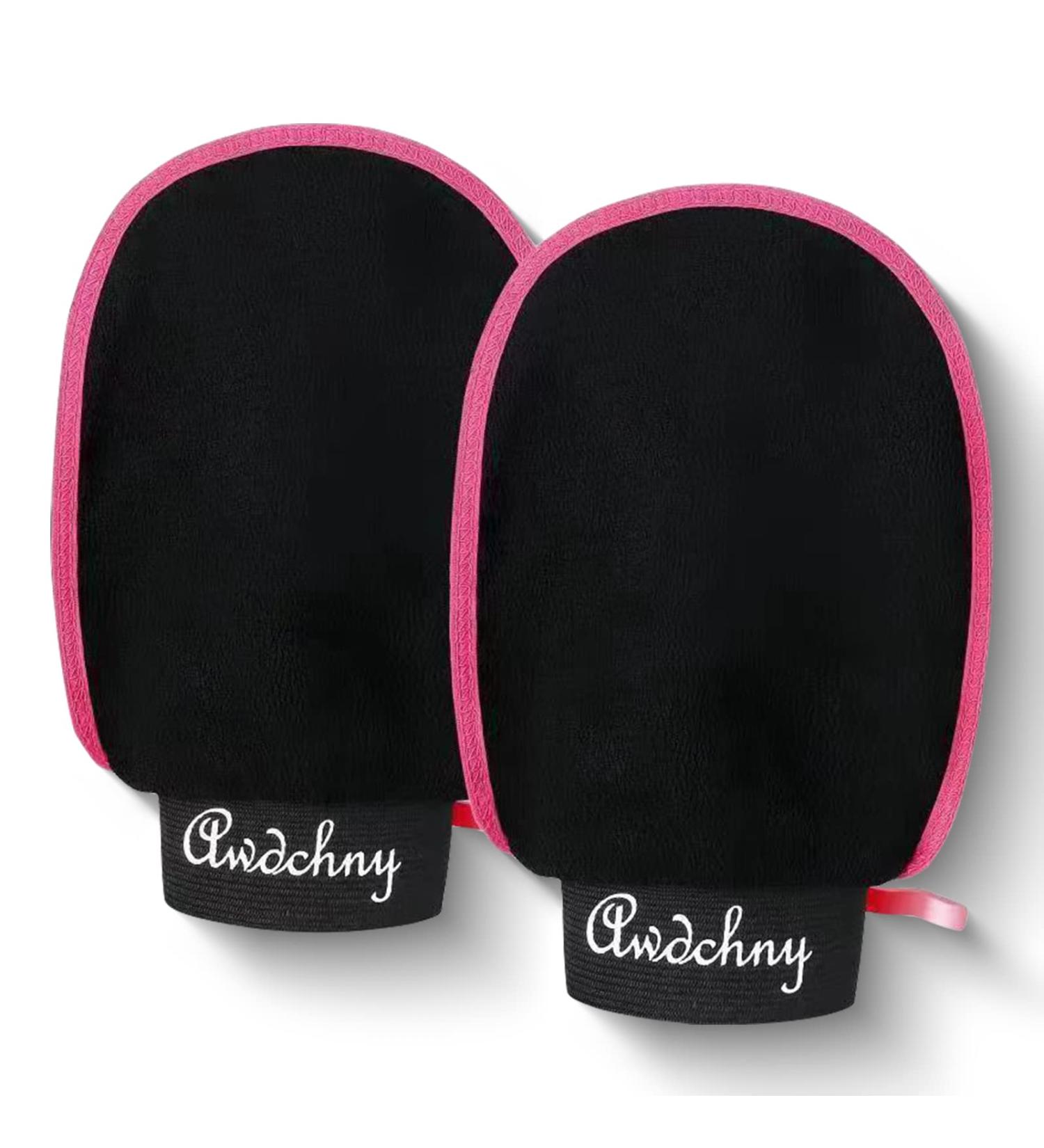 2 Pack Korean Spa Exfoliating Gloves for Keratosis Pilaris - Deep Body Exfoliation & Dead Skin Removal - Buy Online on GoSupps.com