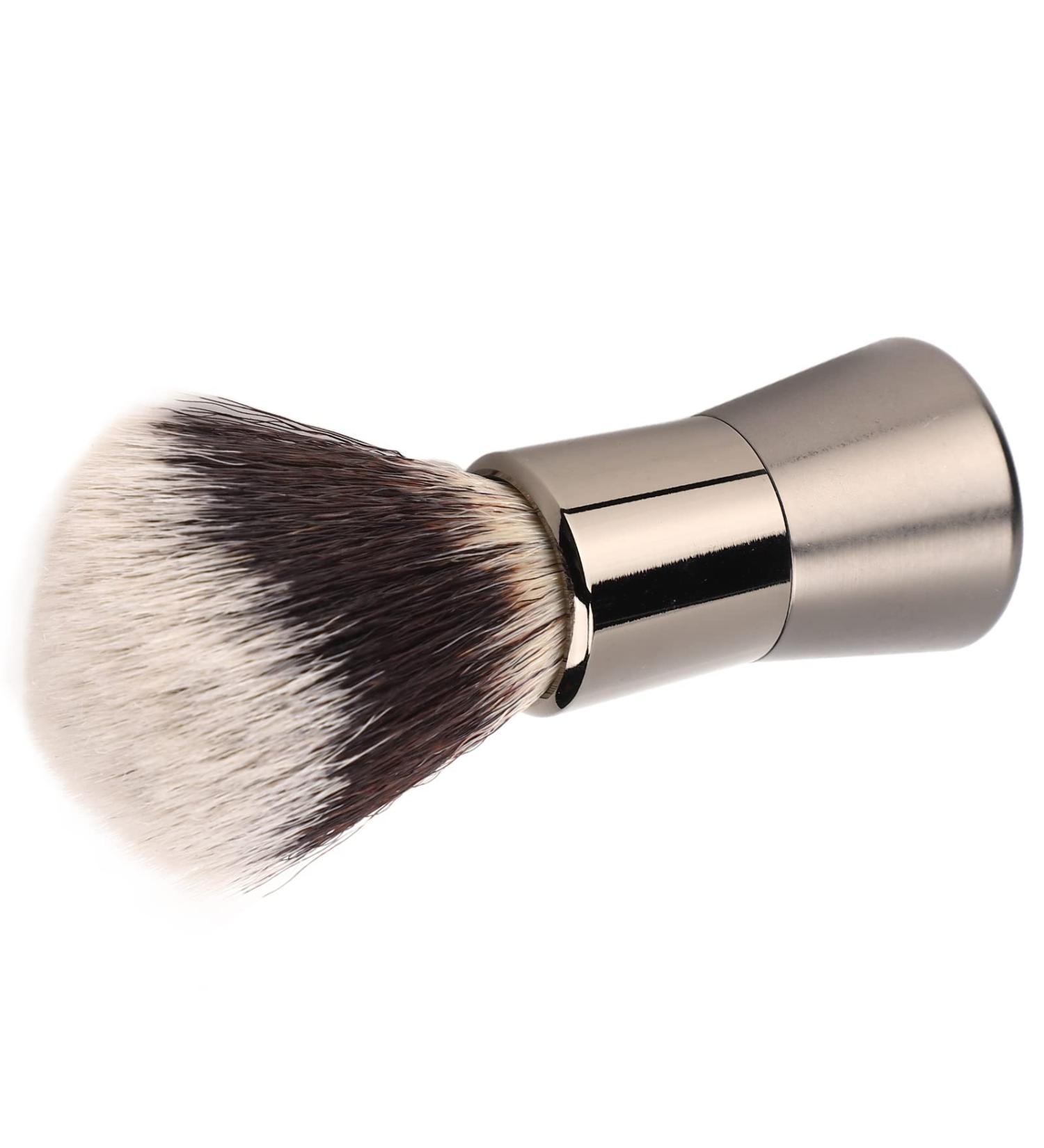 Professional Men's Shaving Brush - Ergonomic Razor Brush with Metal Handle for Soft Hair & Facial Care - Buy Online on GoSupps.com