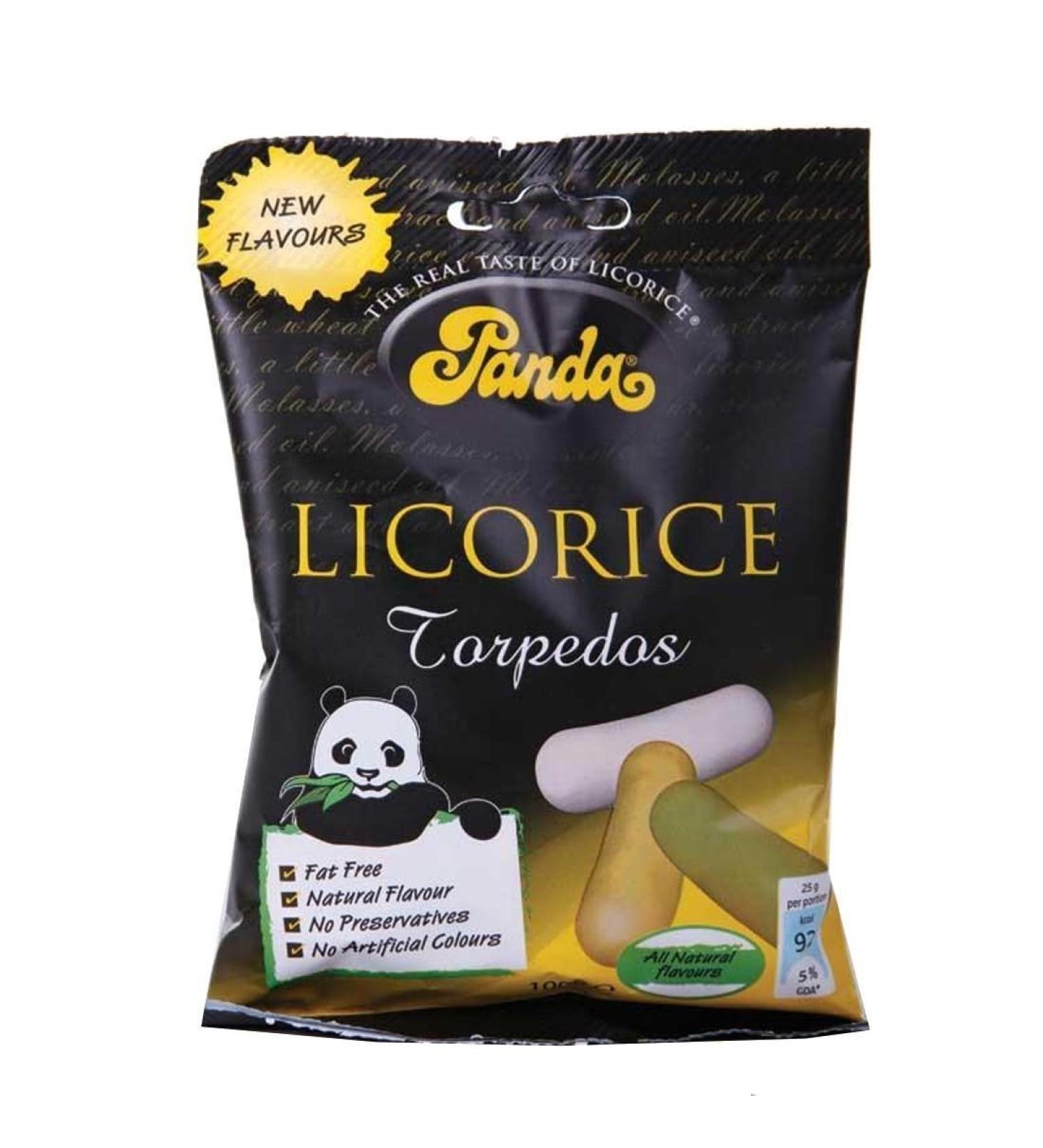 Panda | Licorice Torpedos | 16 x 100g