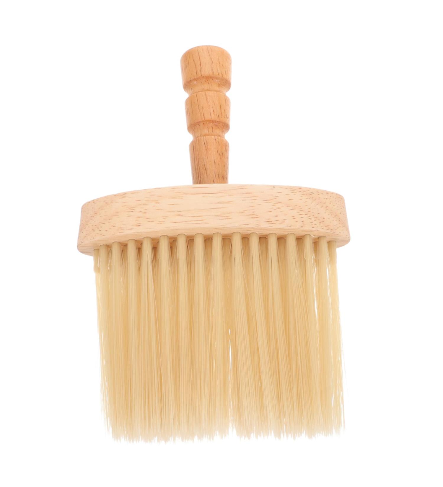 Minkissy Manual Razor & Barber Tools - Wooden Grip Hair Brush Bartpinsel & Makeup Accessories for Men - International Shipping Available - Buy Online on GoSupps.com