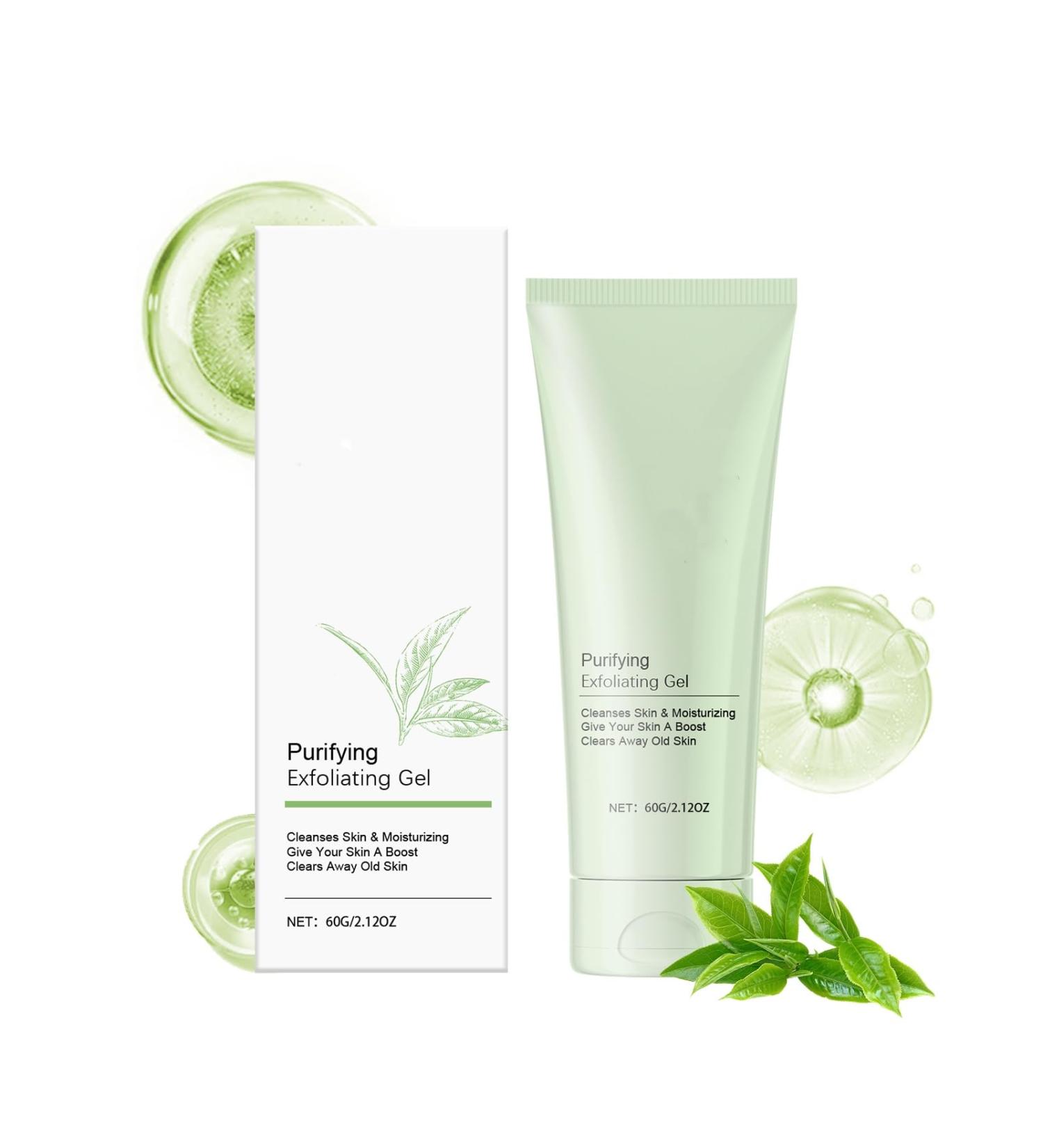 Purifying Exfoliating Gel Facial Exfoliating Scrub Gel Women Purifying Exfoliating Gel for Face Body Cleansing and Moisturizing (1PCS medium) 1PCS 2.12 Fl Oz (Pack of 1) - Buy Online on GoSupps.com