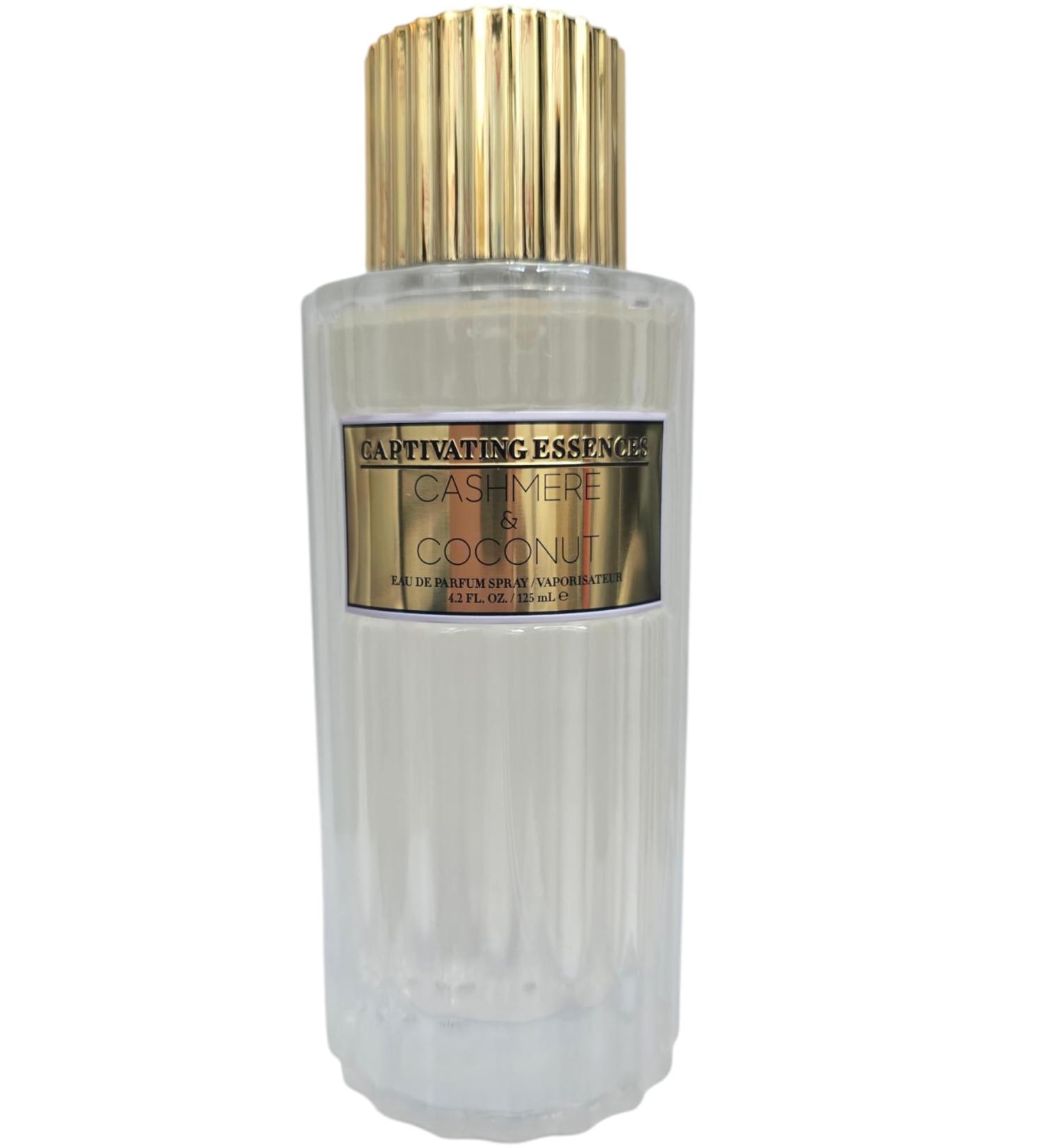 Captivating Essences Cashmere and Coconut Eau De Parfum Spray 4.2 Fl Oz Unboxed