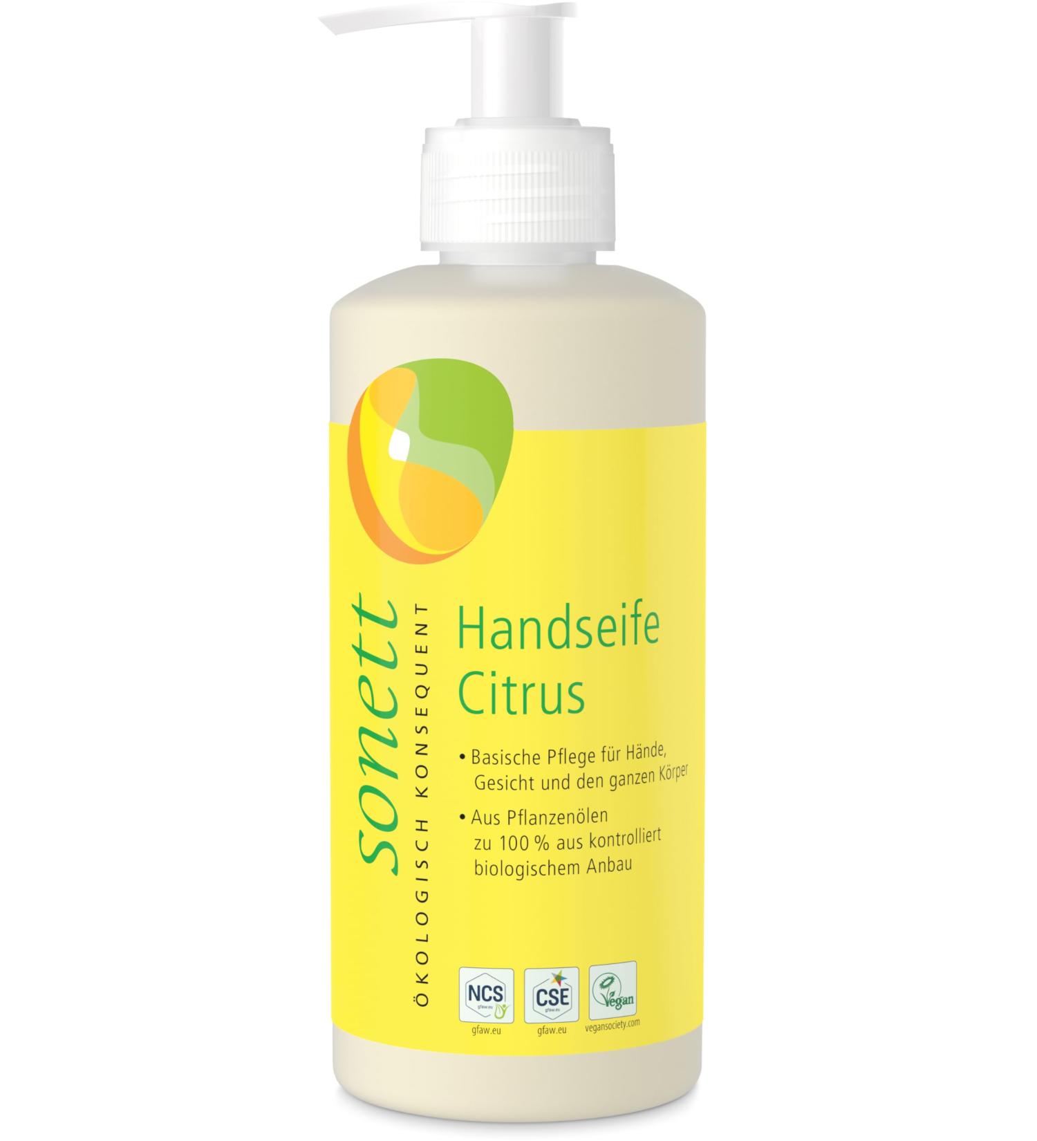Sonett Hand Soap Citrus (6 x 300 ml) 300 ml (pack of 6)