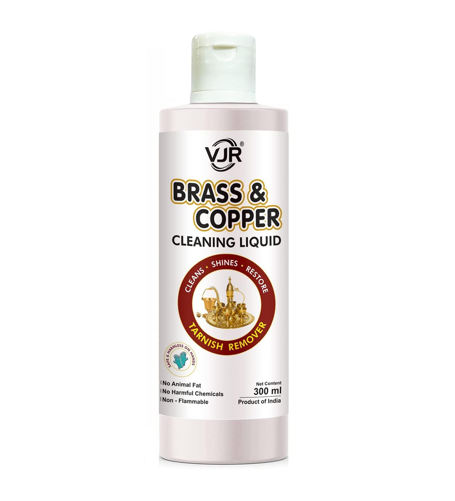 Brass & Copper Cleaning Gel - 300ml | Natural Safe Formula for Heavy Tarnish Removal - Buy Online on GoSupps.com