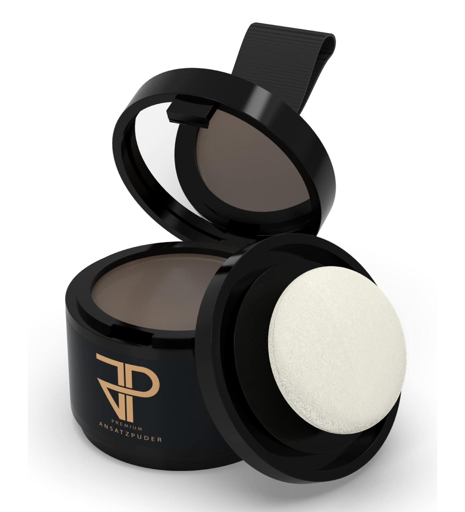 JP Conceal - Premium Waterproof Hair Powder Concealer for Men & Women - Dark Brown Hair Makeup & Compression - Buy Online on GoSupps.com