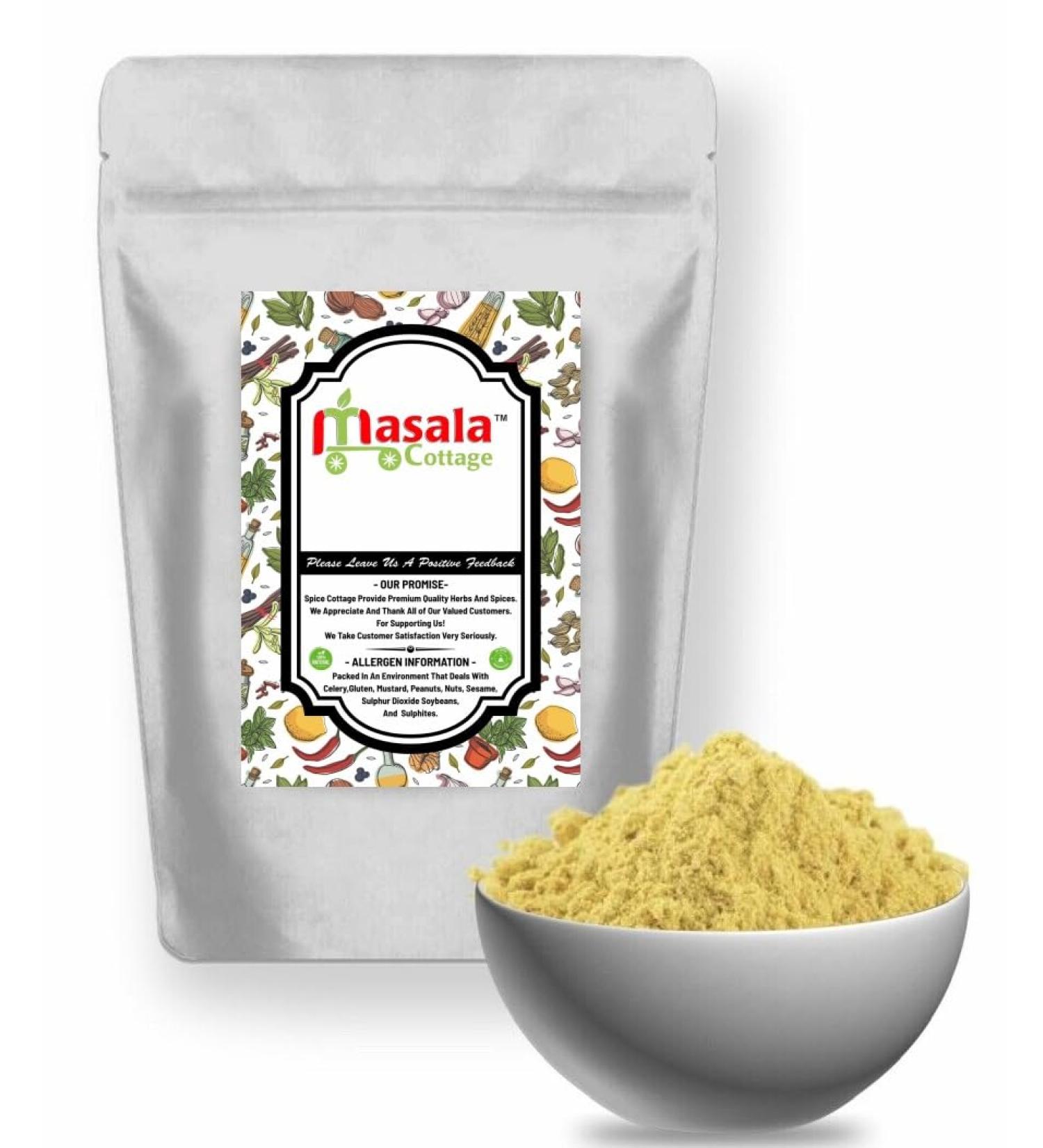 Yellow Mustard Powder | Ground Premium Quality by Masala Cottage 25g-1.9kg (200 Grams) 200 Grams - Buy Online on GoSupps.com