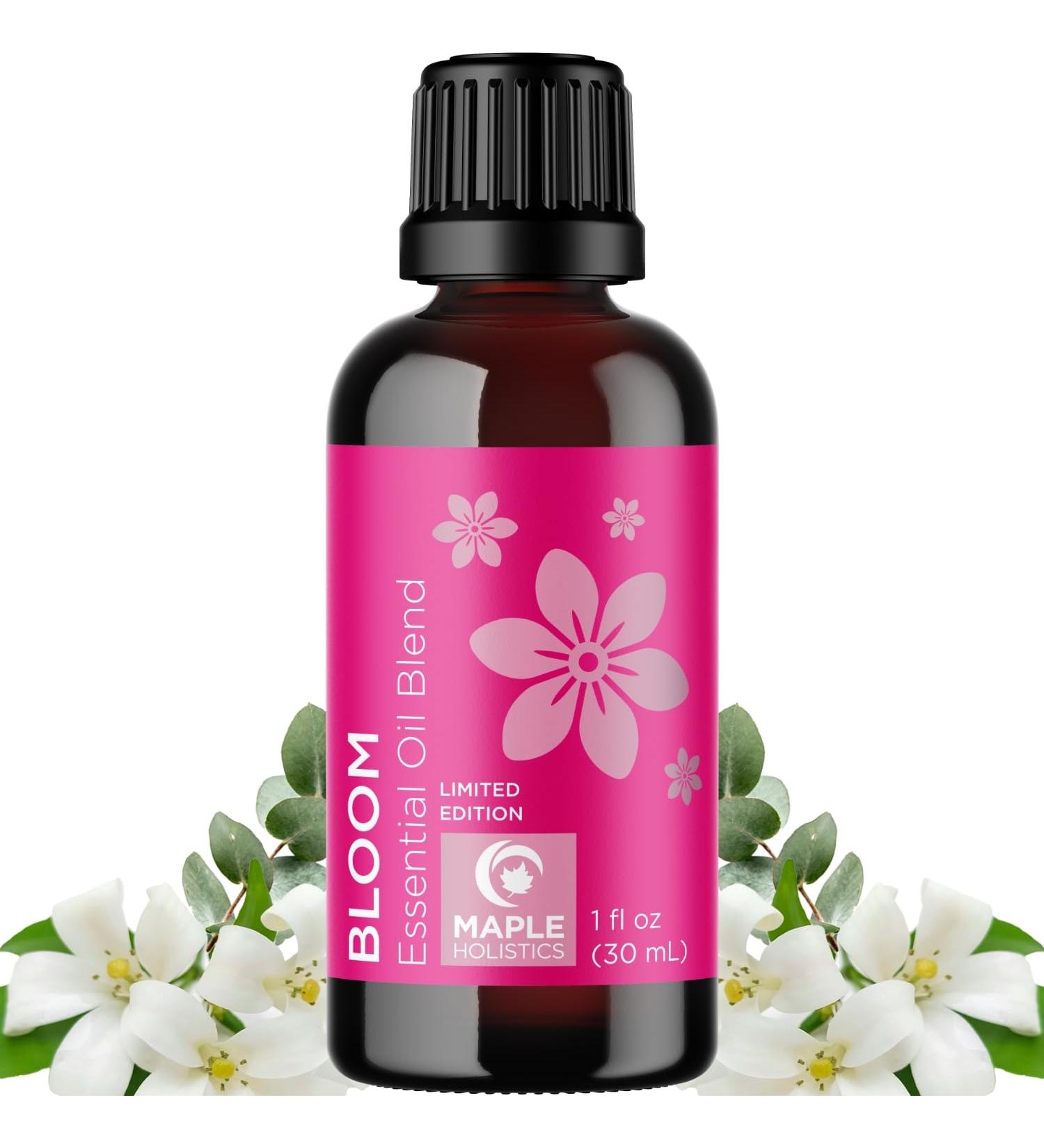 Floral Essential Oil Blend for Diffuser - Flower Essential Oil for Diffusers Baths Candles Soaps & DIYs with Pure Undiluted Jasmine Chamomile Geranium & More - Sweet Uplifting Aromatherapy Blend - Buy Online on GoSupps.com