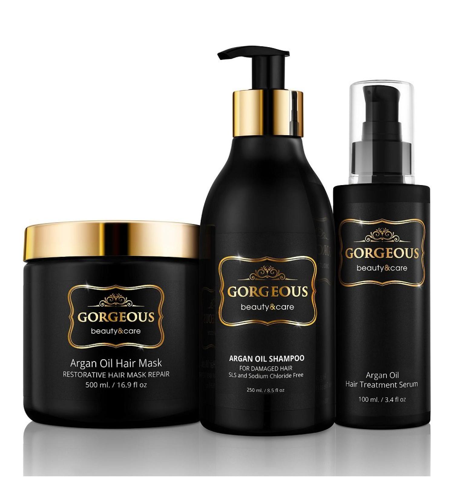 Gorgeous Keratin Corrective Extra Strength Hair Serum 3.4 oz - Buy Online on GoSupps.com