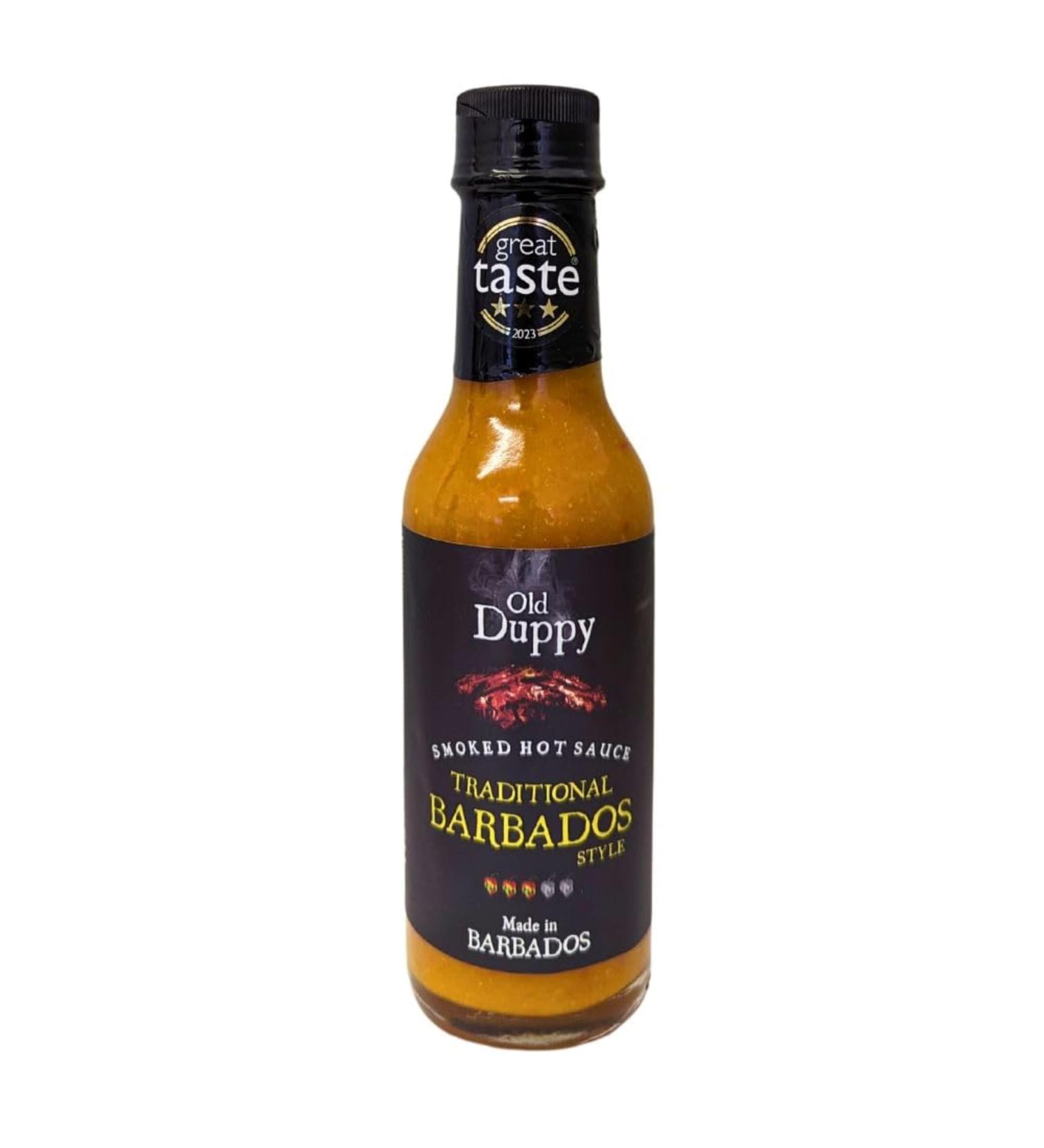 Old Duppy Barbados Smoked Pepper Sauce - 150ml | Authentic Traditional Recipe - Buy Online on GoSupps.com