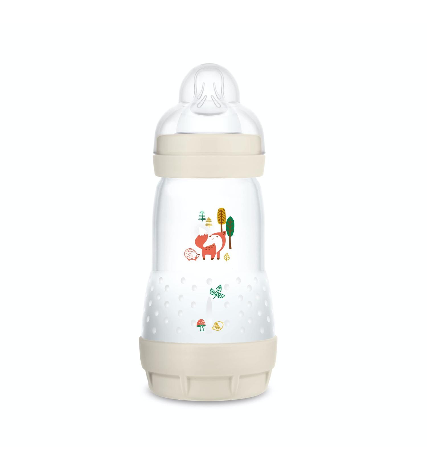 MAM Easy Start Anti-Colic Baby Bottle 260ml | Ideal for Breastfeeding | Teat 2 | Ventilated Base | Anti-Colic Design | Shop Now! - Buy Online on GoSupps.com