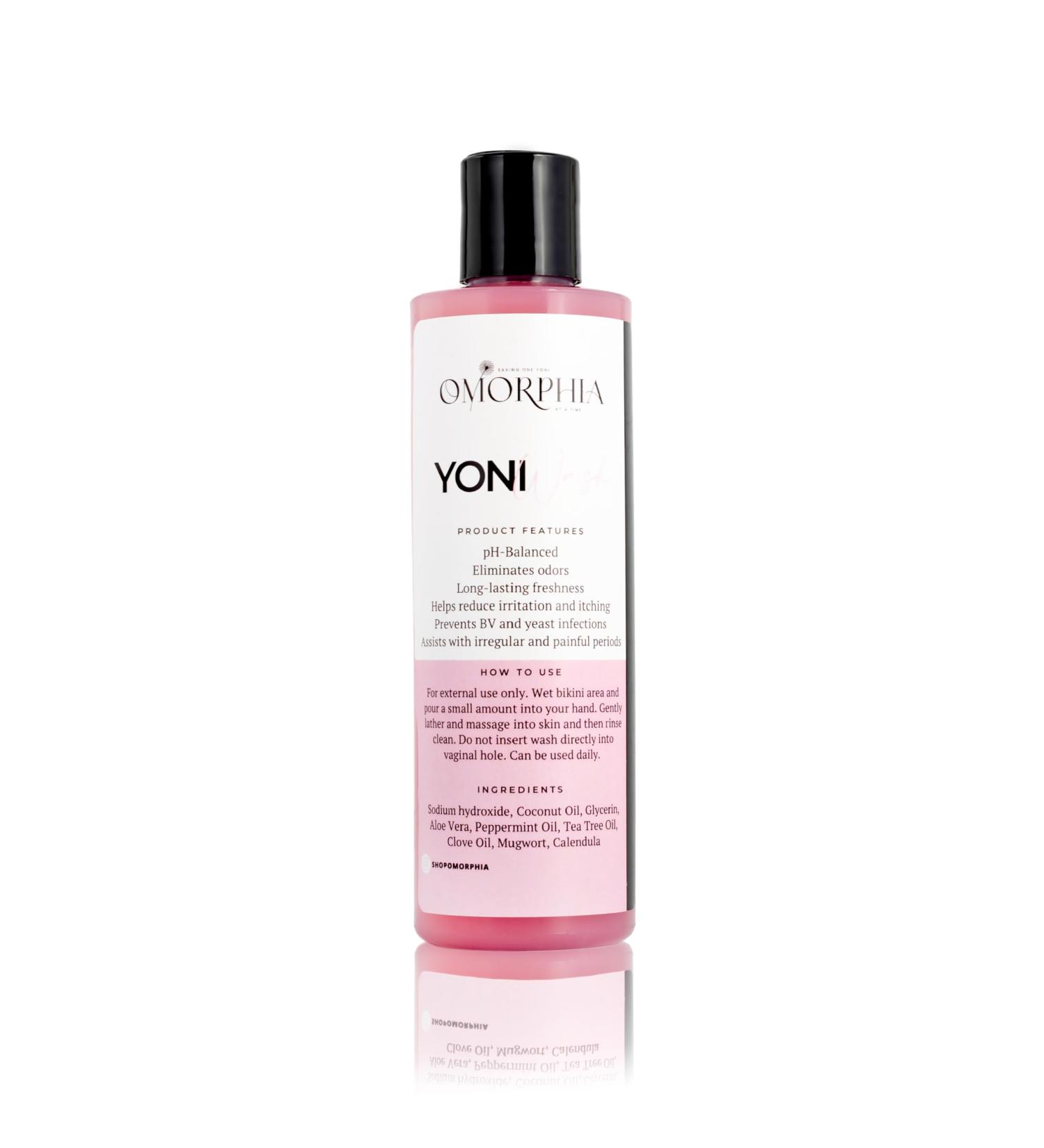Omorphia Yoni Wash | Long-Lasting Double Mint Freshness for International Shipping - Buy Online on GoSupps.com