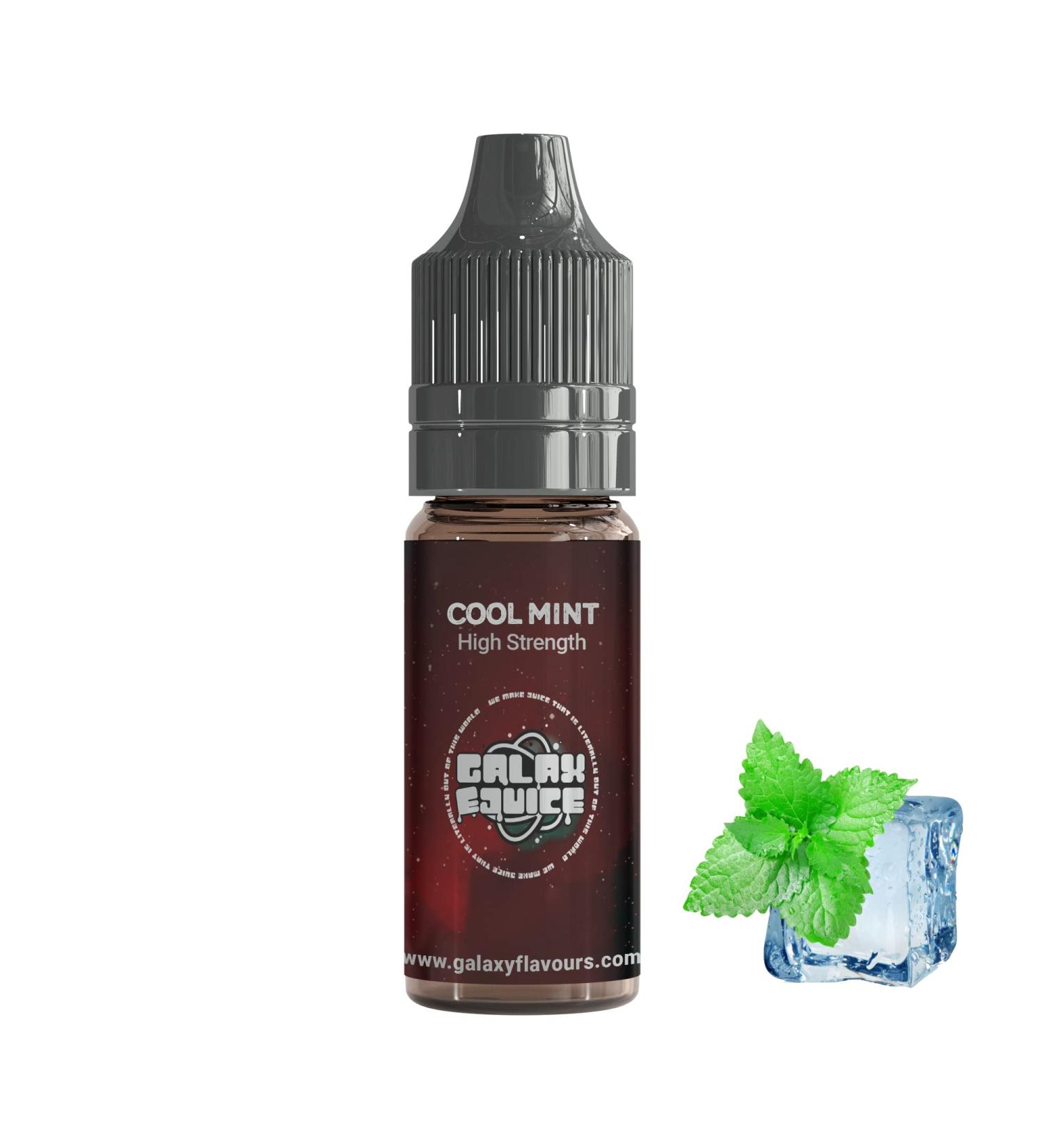 Galaxy Food Flavours Cool Mint High Strength Flavouring - 10ml Bottle | 230+ Flavours - Buy Online on GoSupps.com