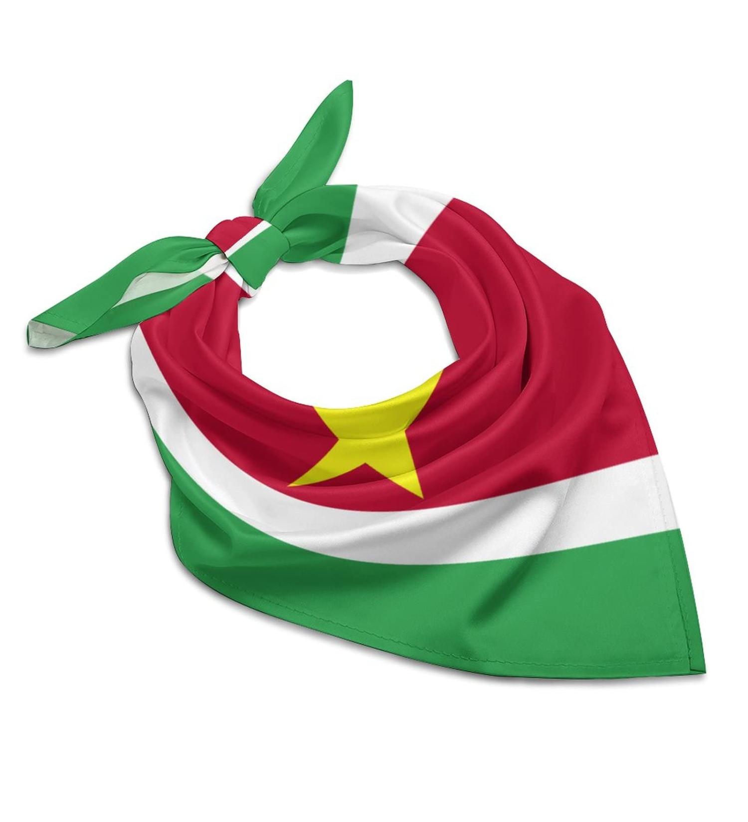 Suriname Flag Bandana Turban Headband | Decorative Hair Accessories - Buy Online on GoSupps.com