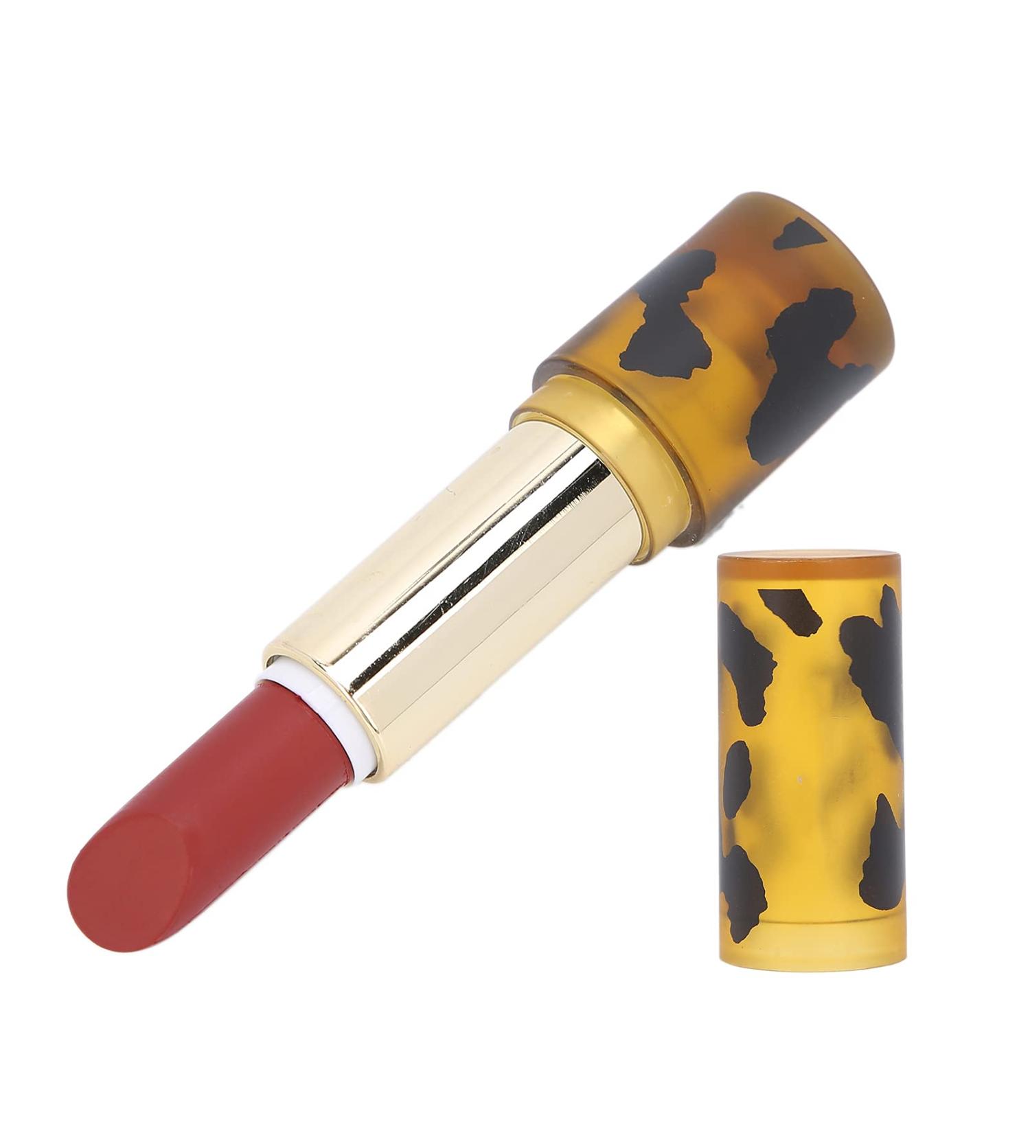 Leopard Lipstick - High Gloss Long-Lasting Non-Stick Mousse Lip Makeup (04 Santa Claus) | Shop Internationally - Buy Online on GoSupps.com