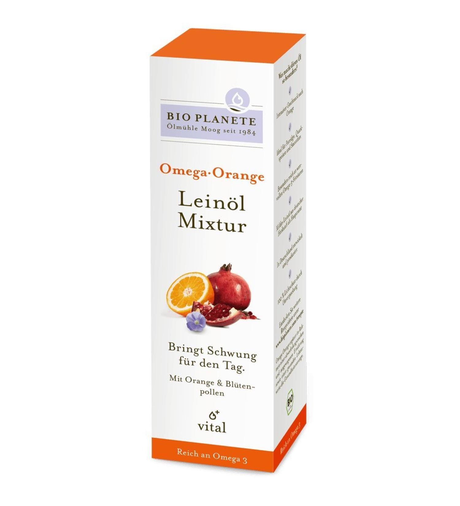 Bio Planete Omega Orange Linseed Oil Mixture (6 x 0.10 l)