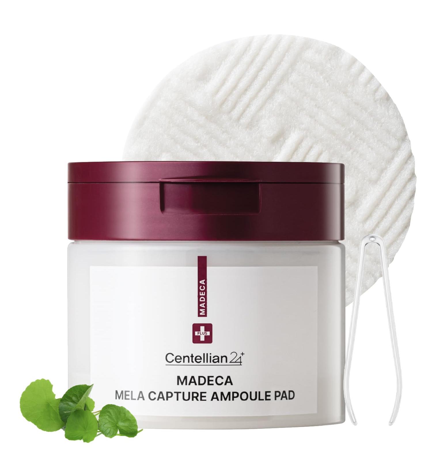 CENTELLIAN 24 Madeca Mela Capture Ampoule Pad (Evening 5.58fl oz / 60 pcs) - Highly Concentrated Ampoule Pads for Tone Correcting Vegan Korean Skin Care. Niacinamide TECA Madecassic Acid. - Buy Online on GoSupps.com