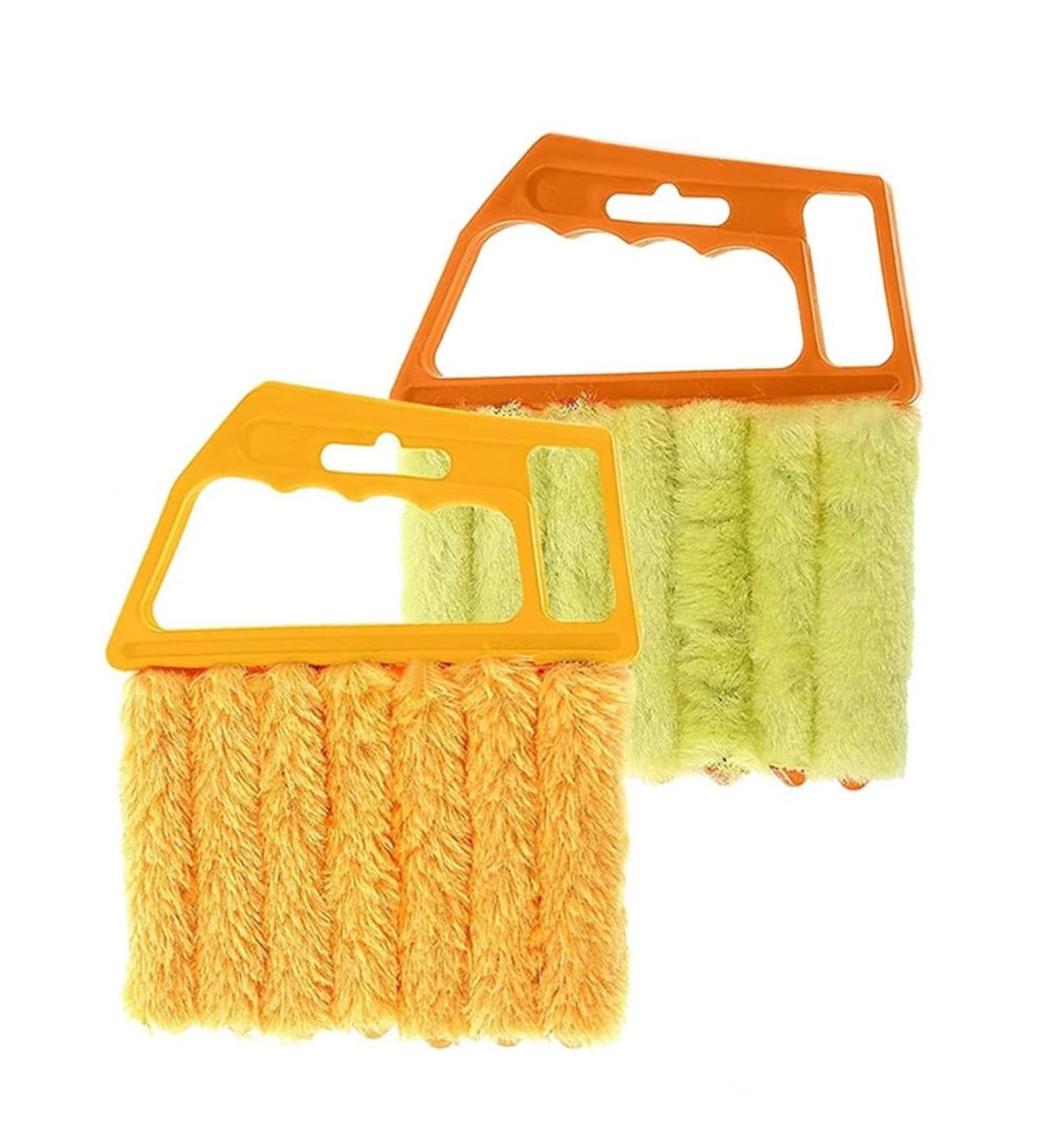 Widybord 2Pcs Window Venetian 7 Finger Dusting Cleaner Tool Window Shutters Venetian Brush - Buy Online on GoSupps.com