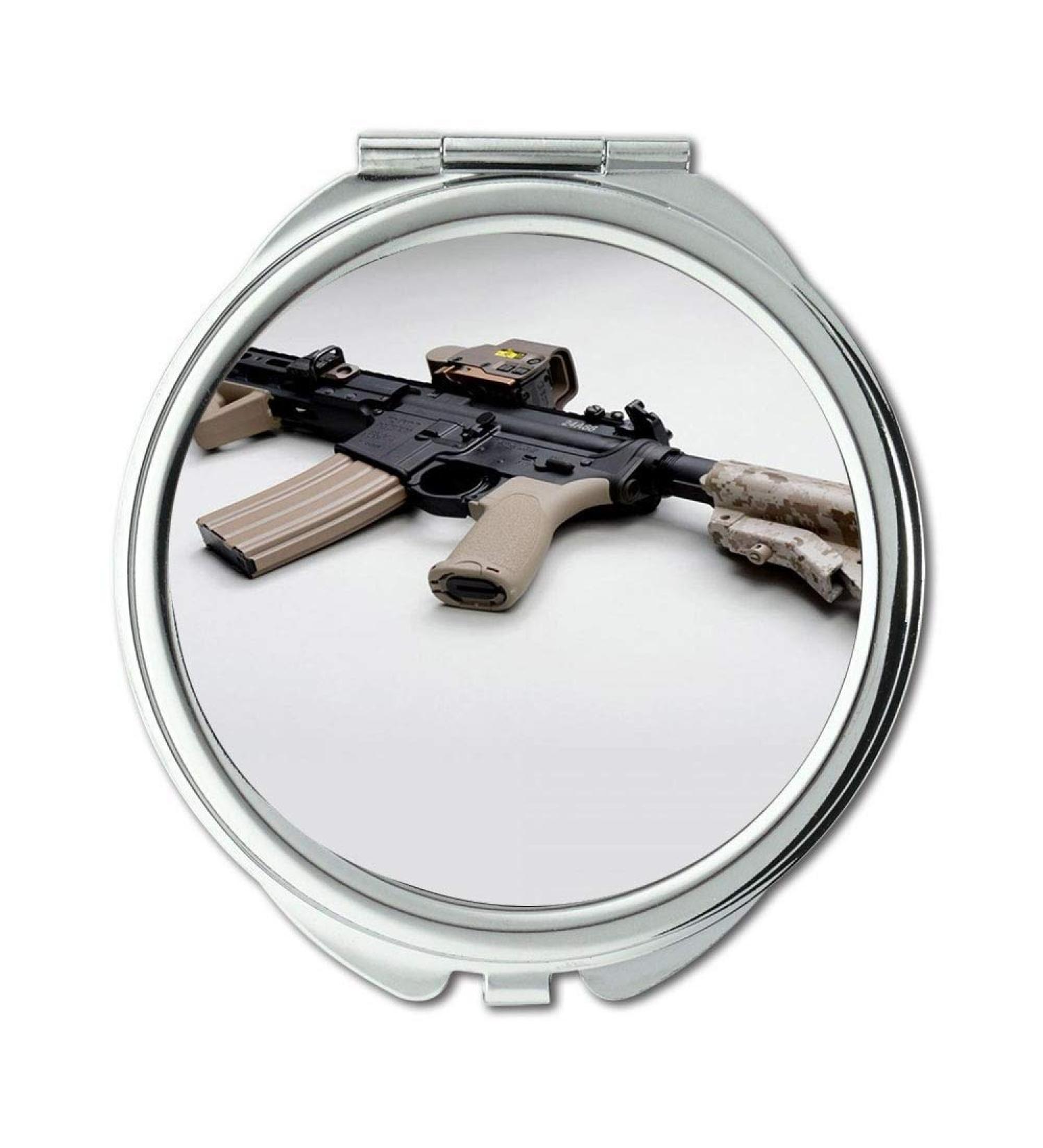 YENDOSTEEN Mirror makeup mirror pistols firing Round Mirror new gun pocket mirror portable mirror - Buy Online on GoSupps.com