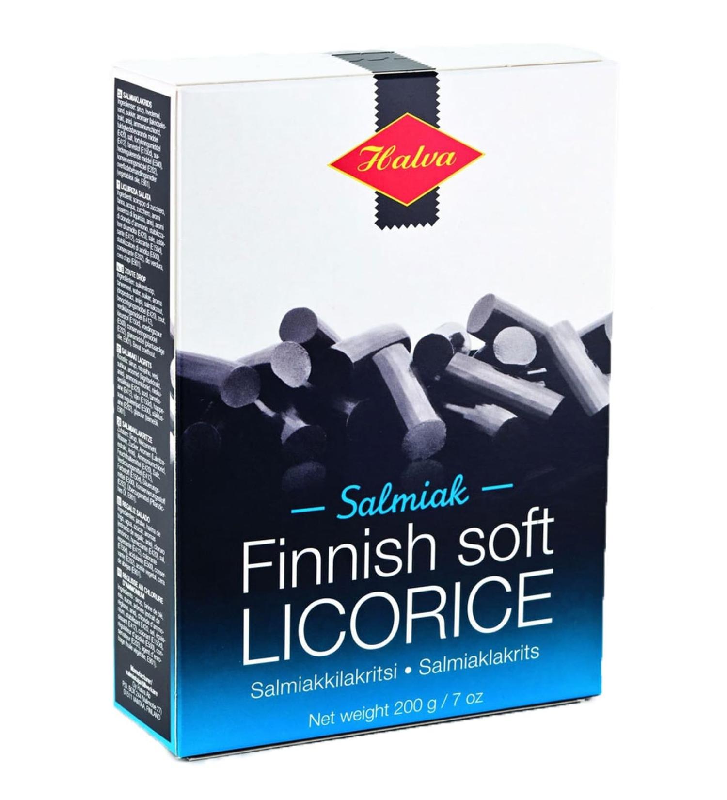 Halva Original Finnish Salt Liquorice 200 g 1
