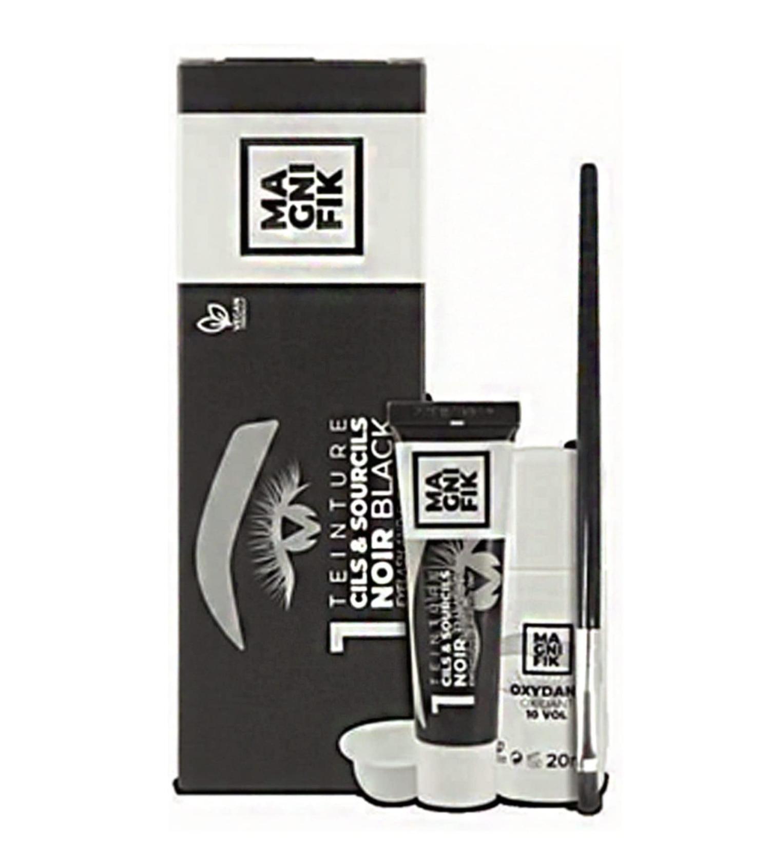 mahal black eyelash and eyebrow dye kit