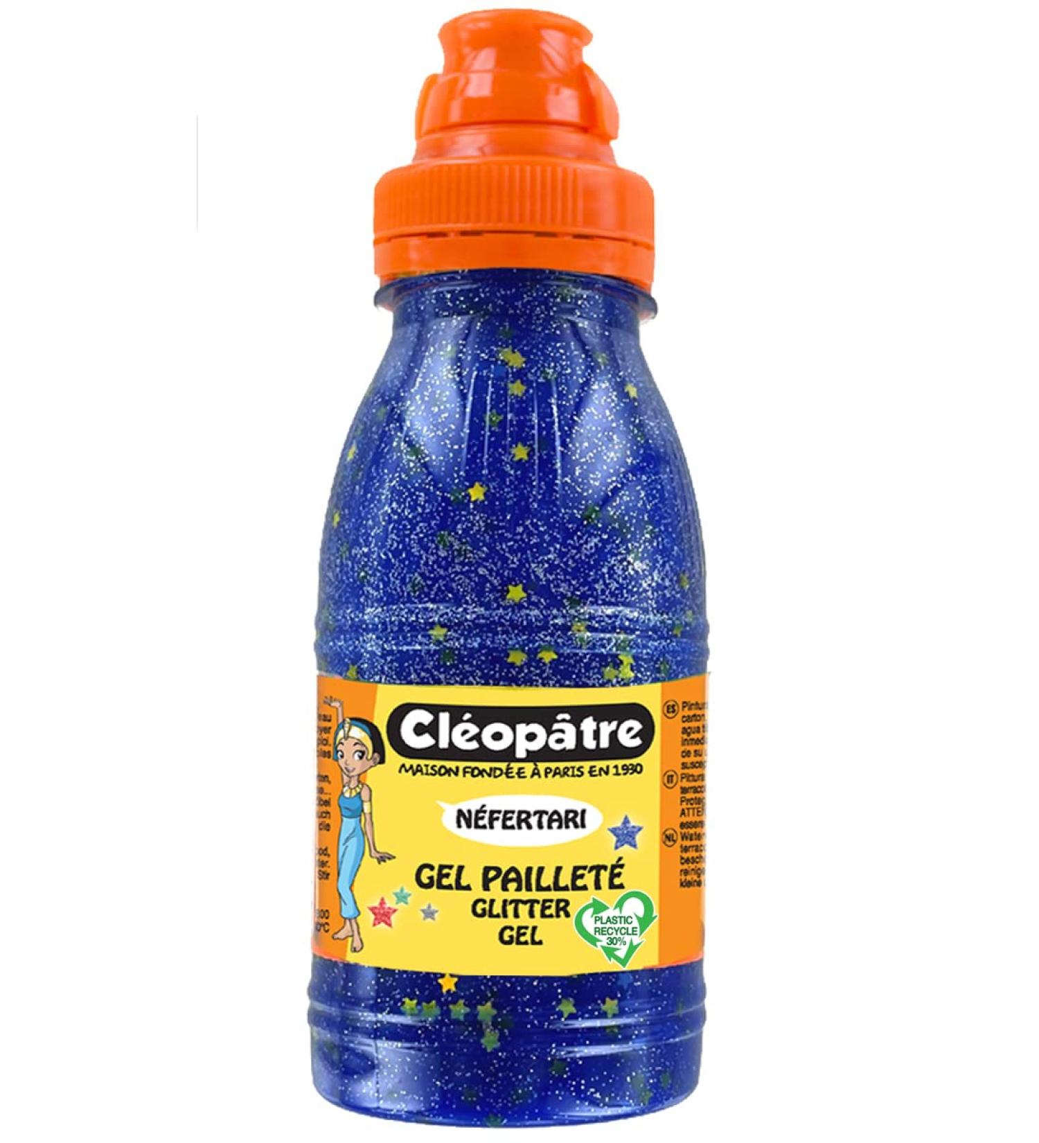 Cleopatra - GP250-NIGHT Night Glitter Gel 250 ml bottle Blue - Buy Online on GoSupps.com