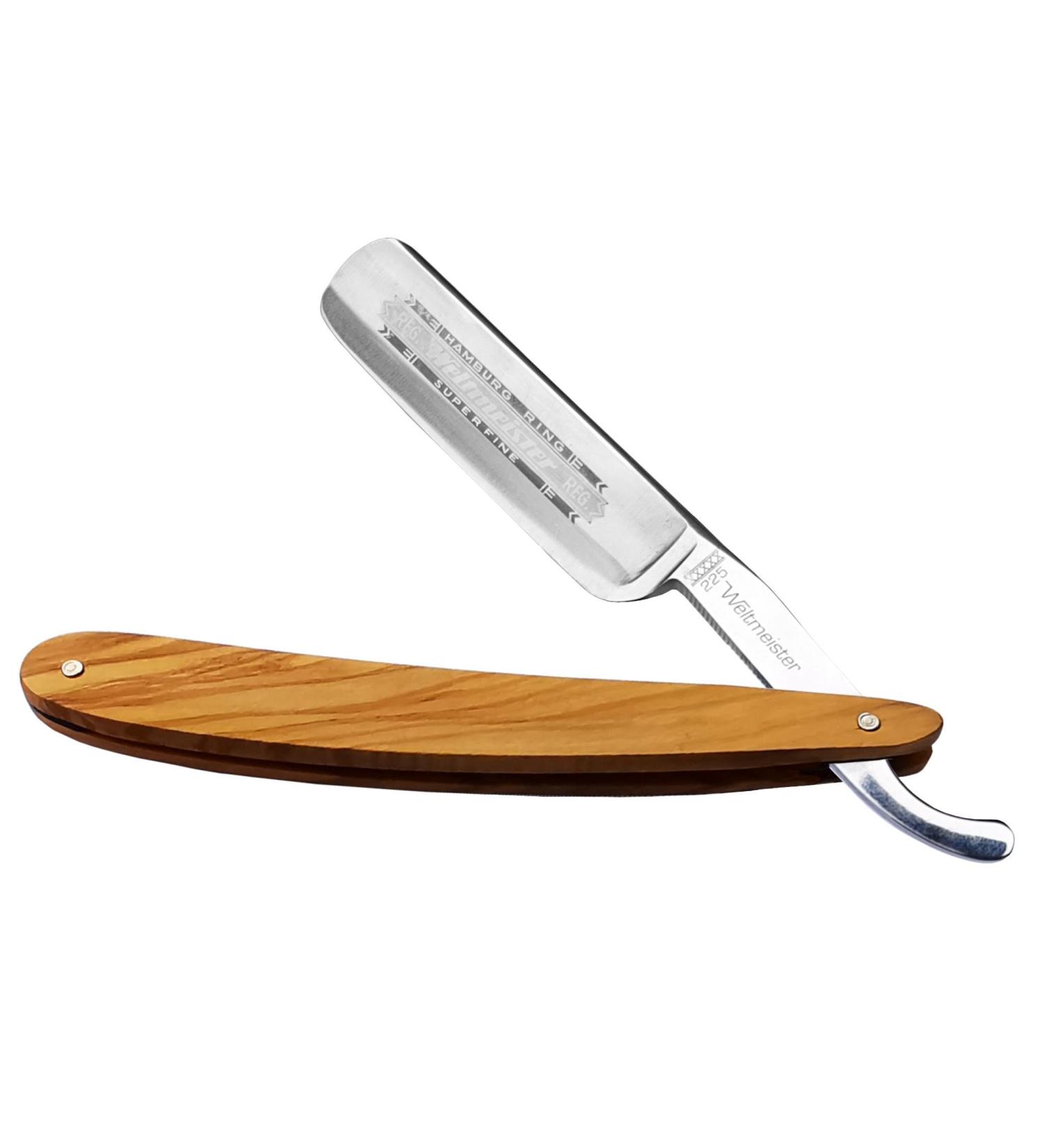 Buy Solingen Weltmeister 5/8 Razor - Olive Wood Carbon Steel | Premium International Shipping - Buy Online on GoSupps.com
