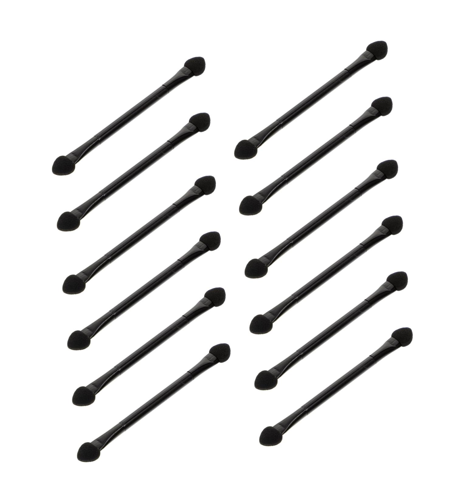 Healeved 30pcs Double Ended Eye Shadow Stick Girl Eyeshadow Makeup Brush Eyeshadow Sticks Make up Kit Plastic - Buy Online on GoSupps.com