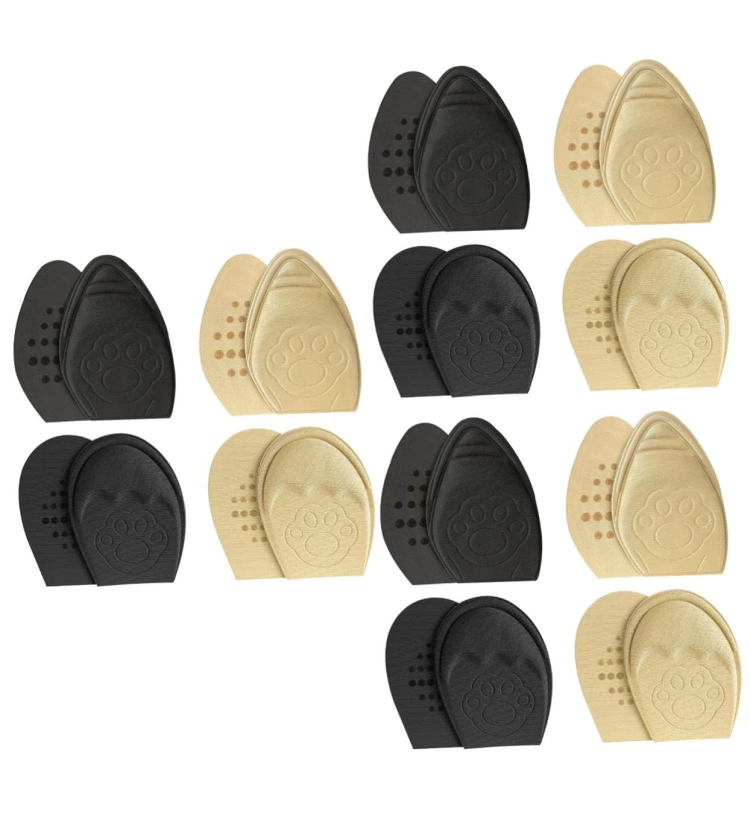 Mobestech 12 Pairs Forefoot Metatarsal Sleeve Pads for Men & Women - Comfort Gel Insoles & Bunion Relief - Buy Online on GoSupps.com