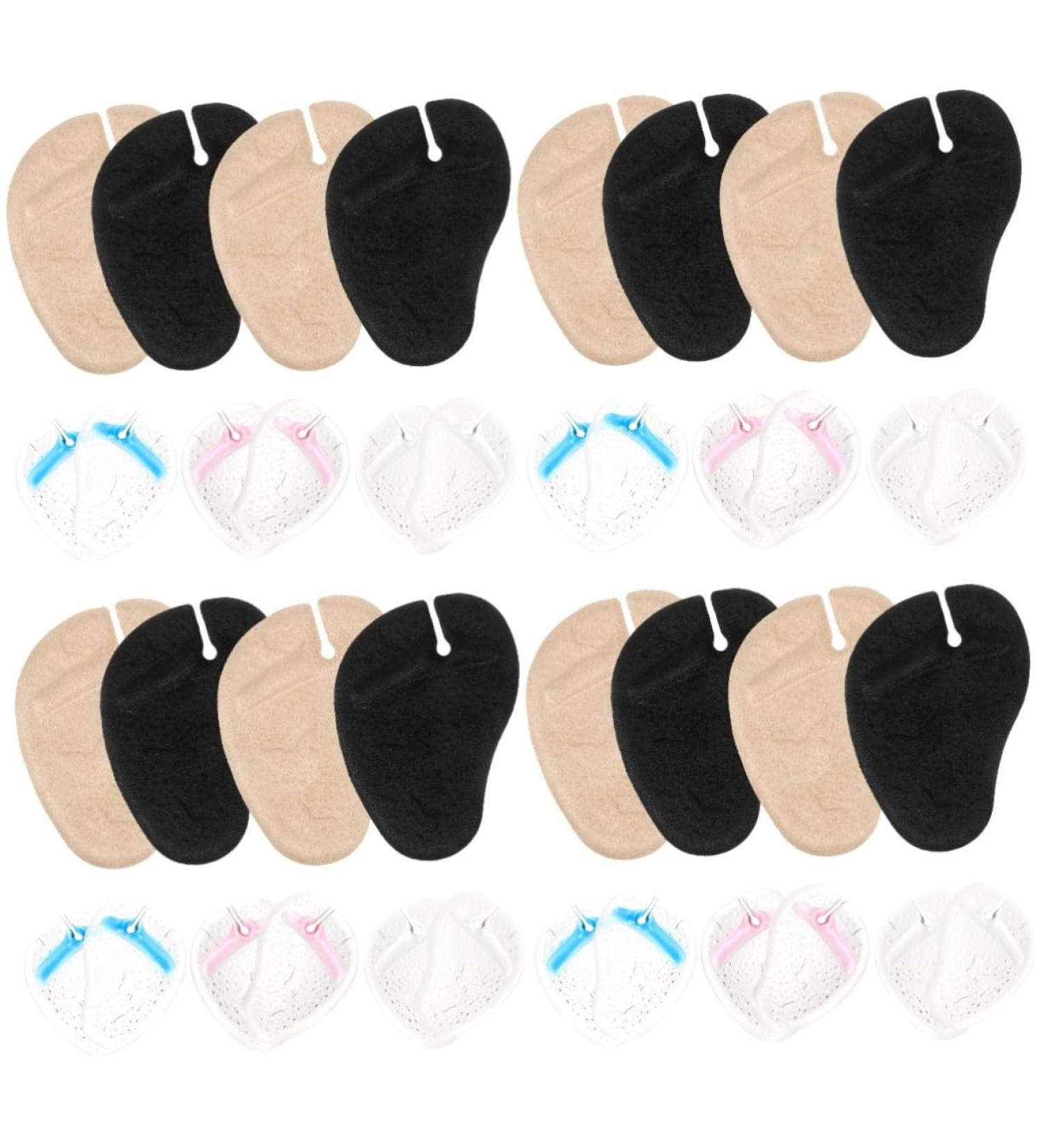 Holibanna 20 Pairs Gel Forefoot Pads - Comfy Metatarsal Insoles for Women | Cushioned Ball of Foot & Sandal Comfort - Buy Online on GoSupps.com