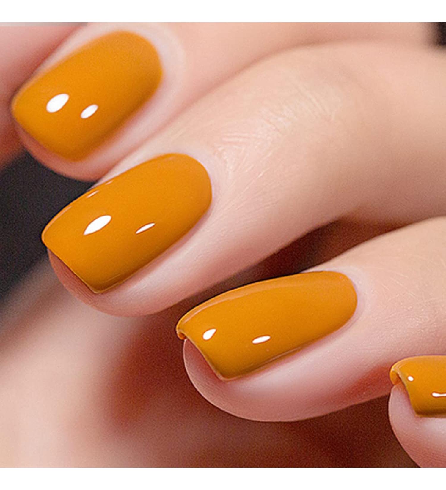 Vishine Gel Nail Polish 15ml - Fall Autumn Yellow Soak Off UV LED | Long-Lasting DIY Manicure & Nail Art | International Shipping - Buy Online on GoSupps.com
