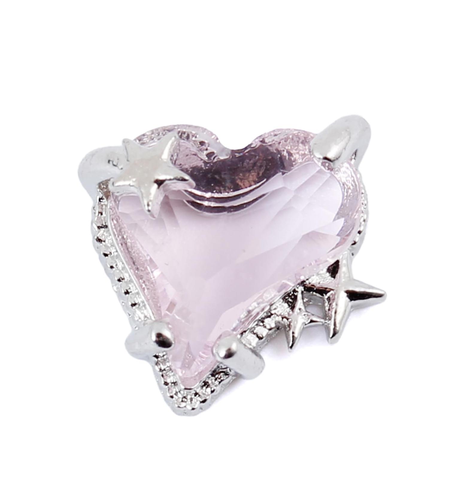 Zircon Elegant 3D Bow Heart and Butterfly Designs for Beautiful Manicures Accessories Y906 - Buy Online on GoSupps.com