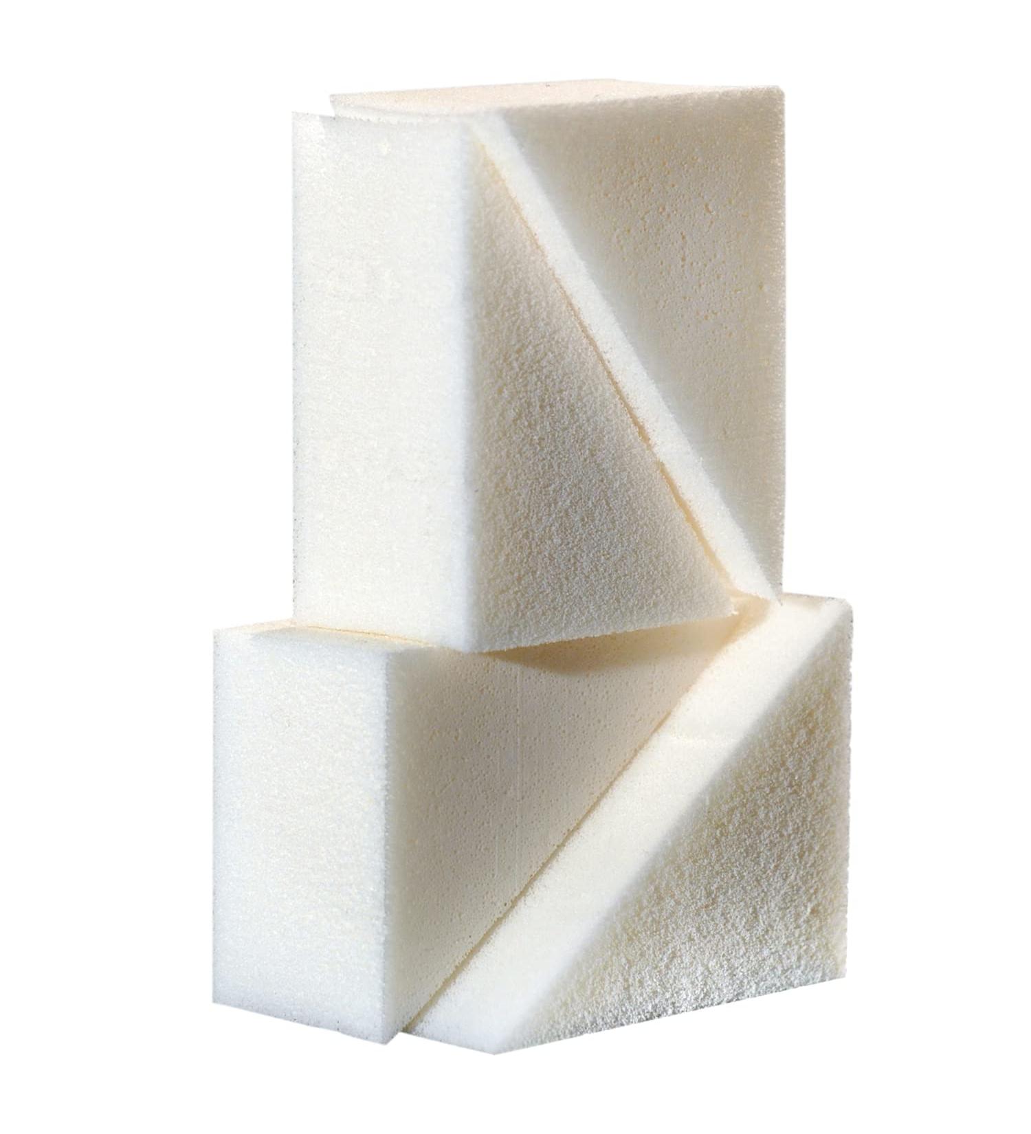 Grima's professional latex sponges triangular 5x3.5 cm 4 pieces for applying cream painting camouflage foundation and more washable latex sponge triangular 4 hours