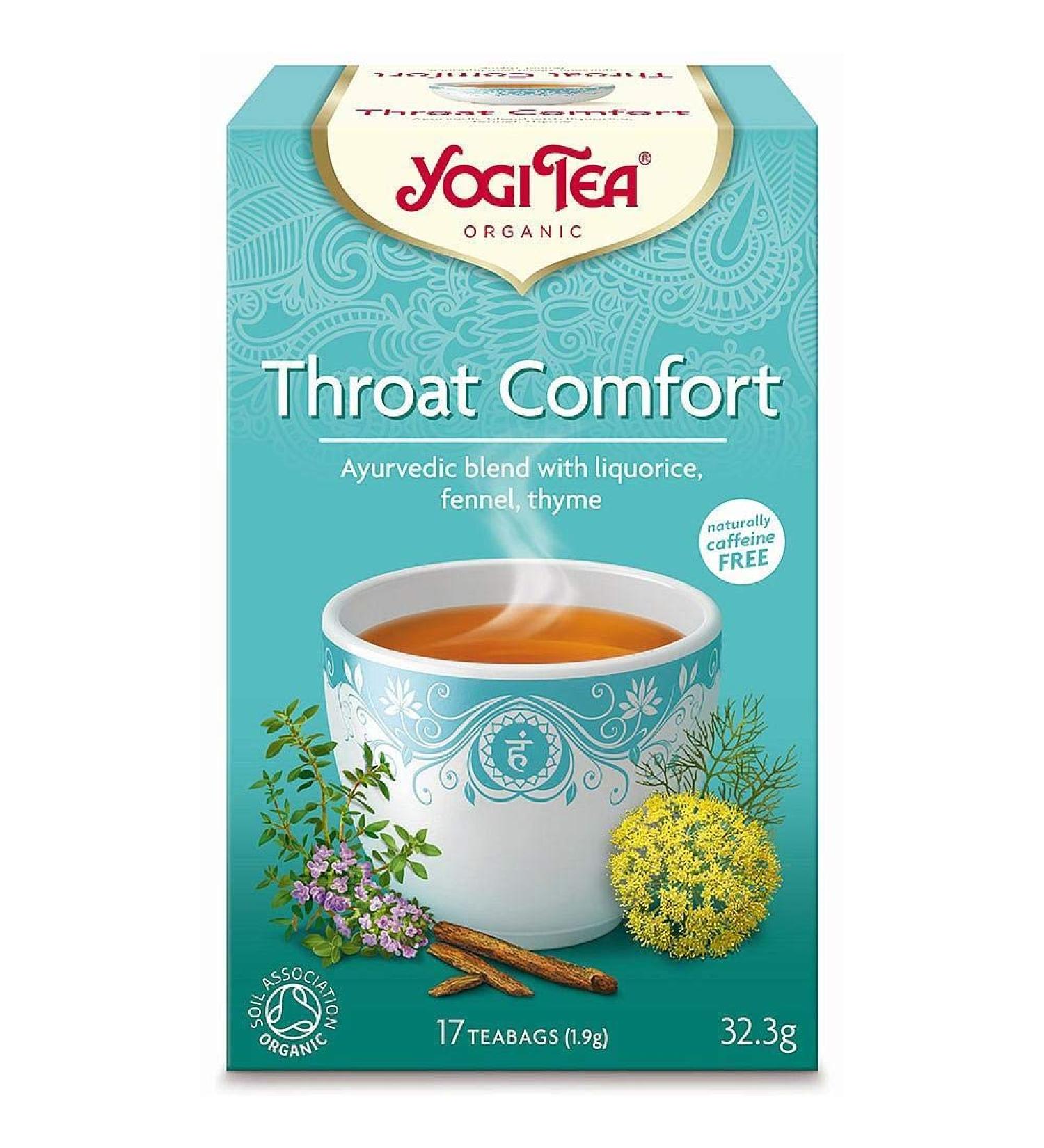 Yogi Tea | Throat Comfort - Organic | 2 X 17 Bags