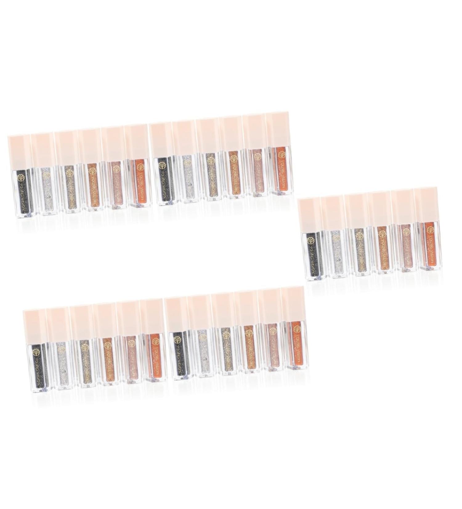 Healeved 30 Pcs Eye Shadow Set Liquid Metallic Eye Glitter Bling Shadow Highlighter - Buy Online on GoSupps.com